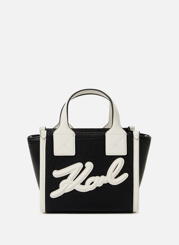 Petit sac cabas K Square Noir by KARL LAGERFELD KARL LAGERFELD Petit sac cabas K Square Noir