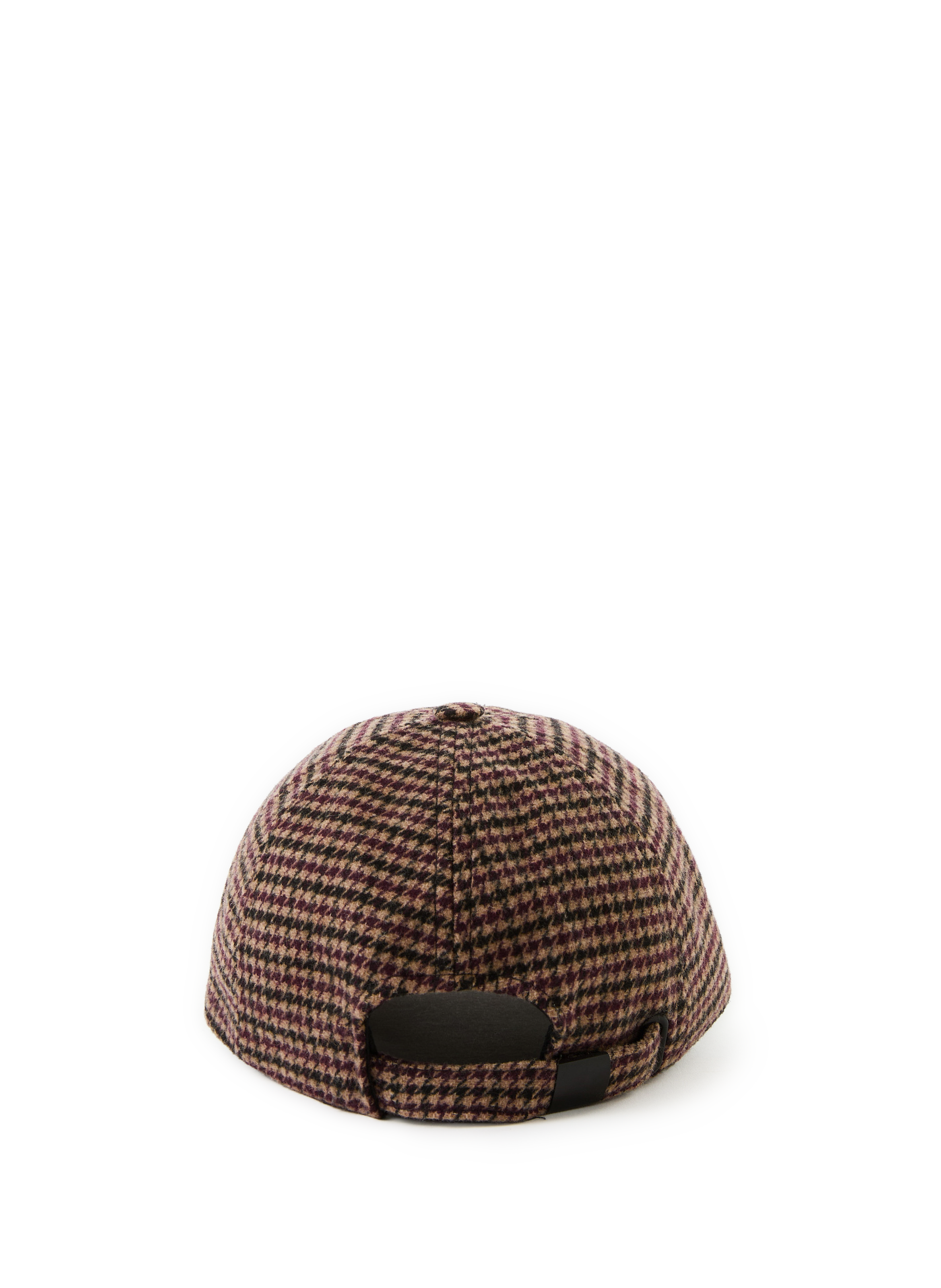 Casquette imprimé pied de poule SAISON 1865 Rouge