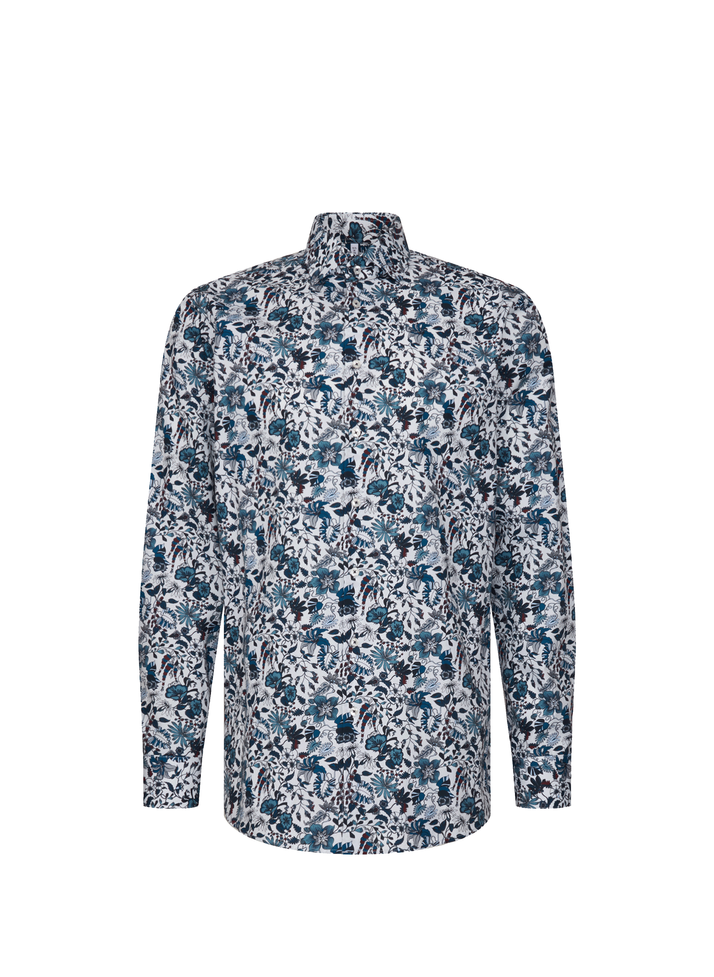 Cotton patterned shirt SEIDENSTICKER Green