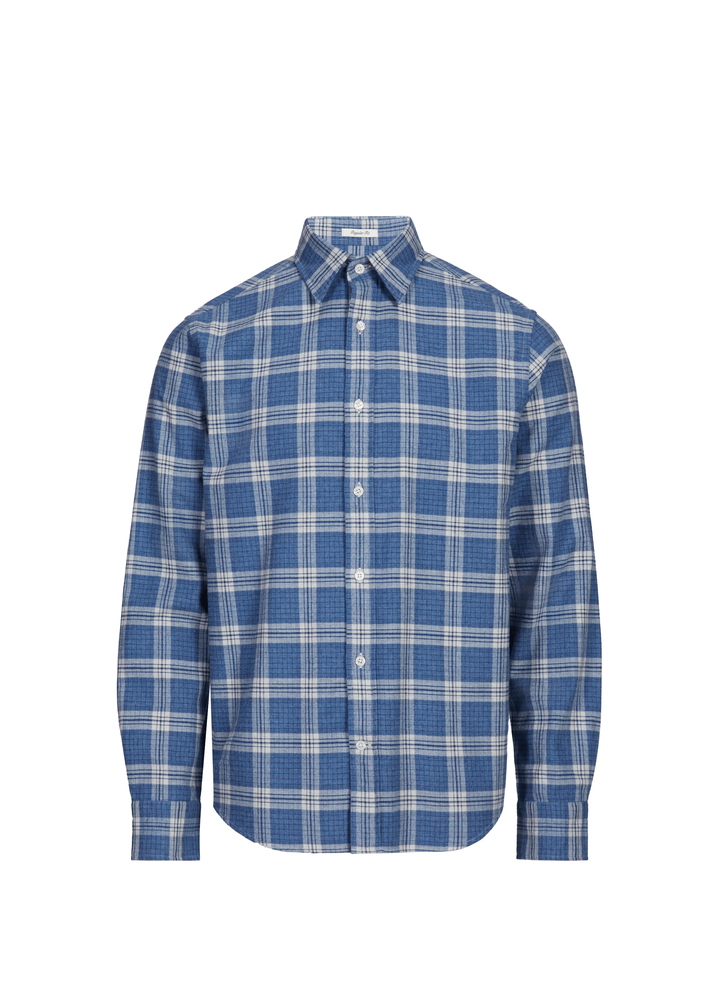 GANT Classic checkered cotton shirt Blue