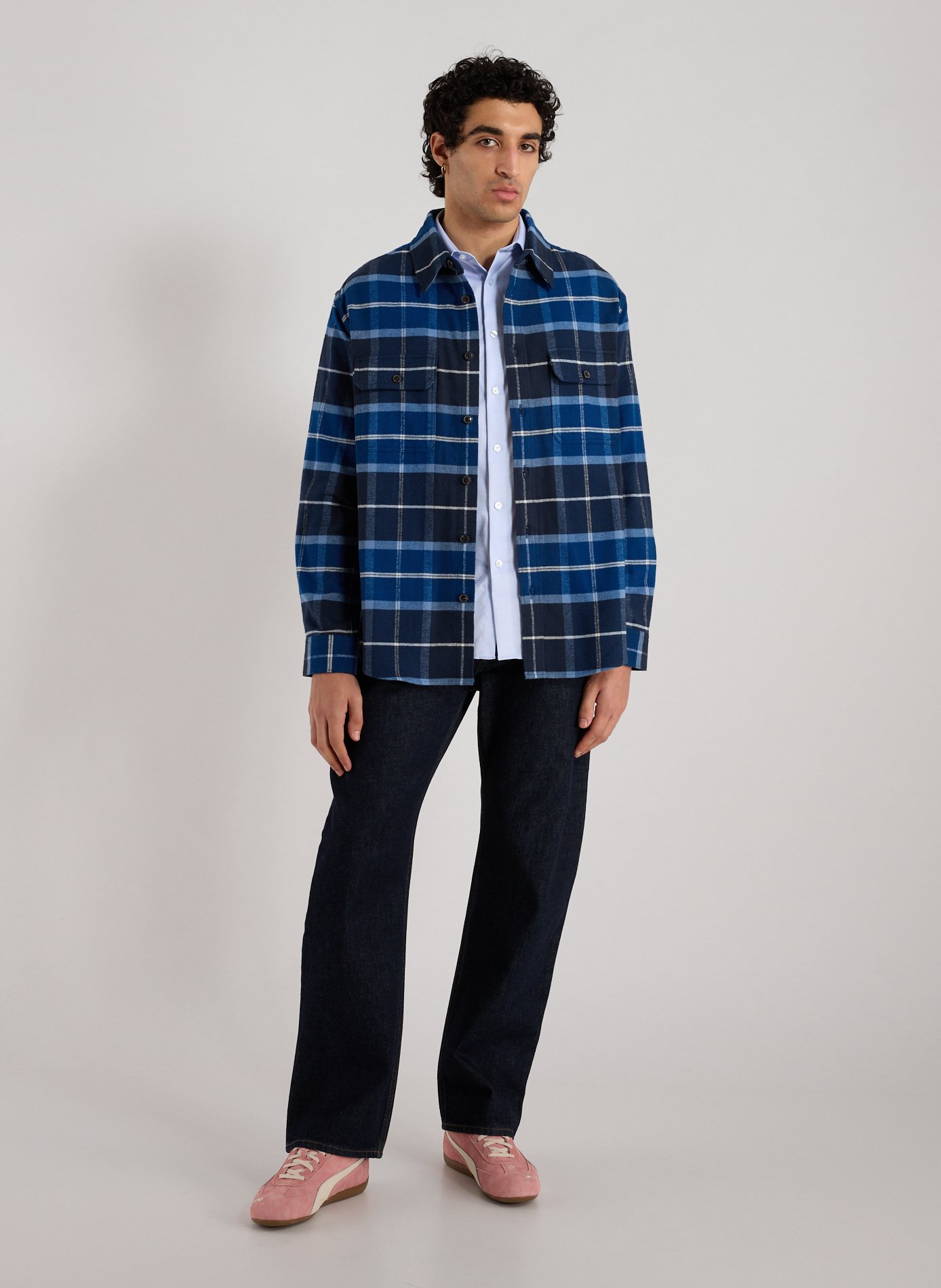 Jean cinq poches en coton AGOLDE Bleu