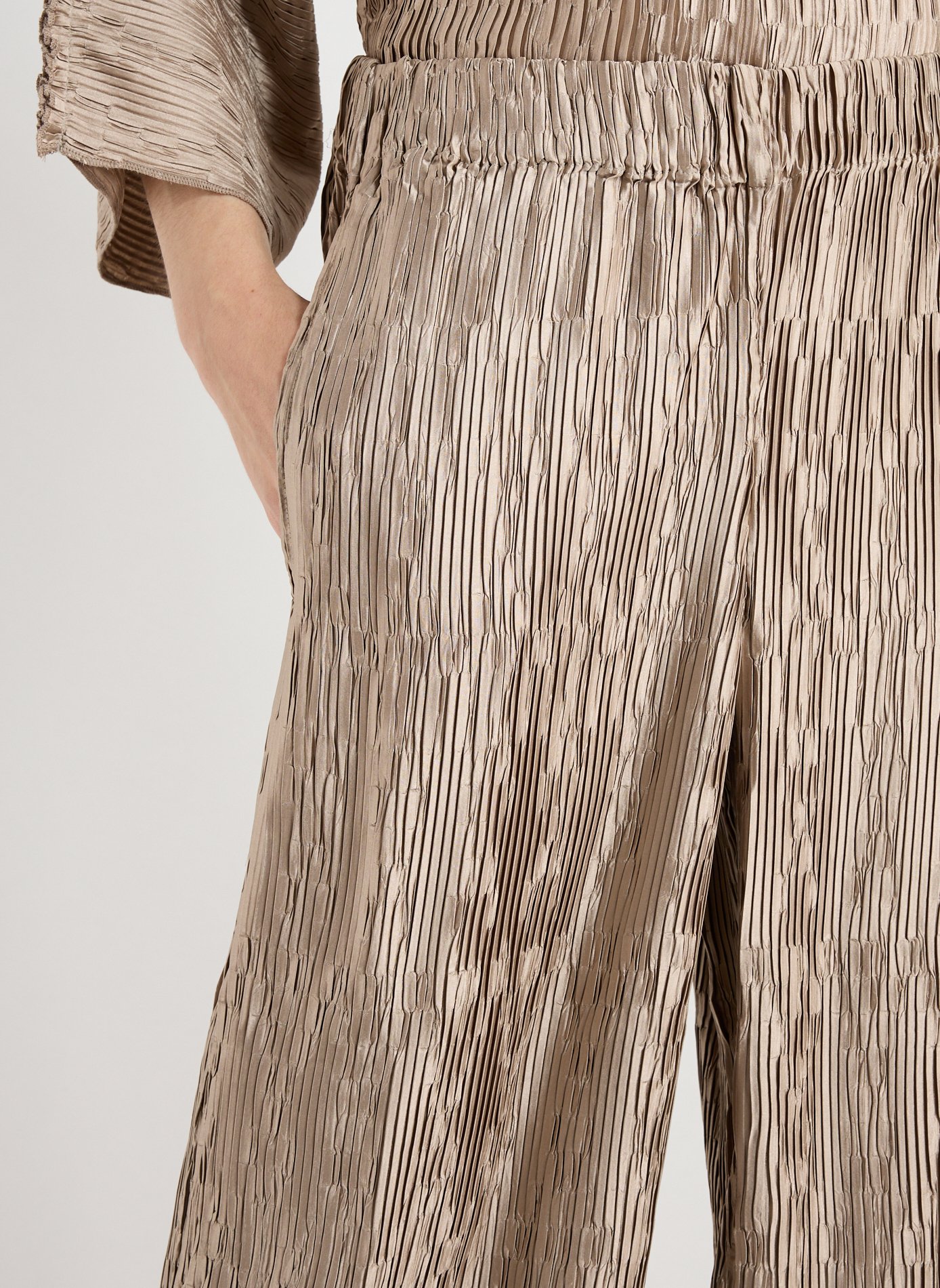 Solid long wool blend dress BY MALENE BIRGER Beige