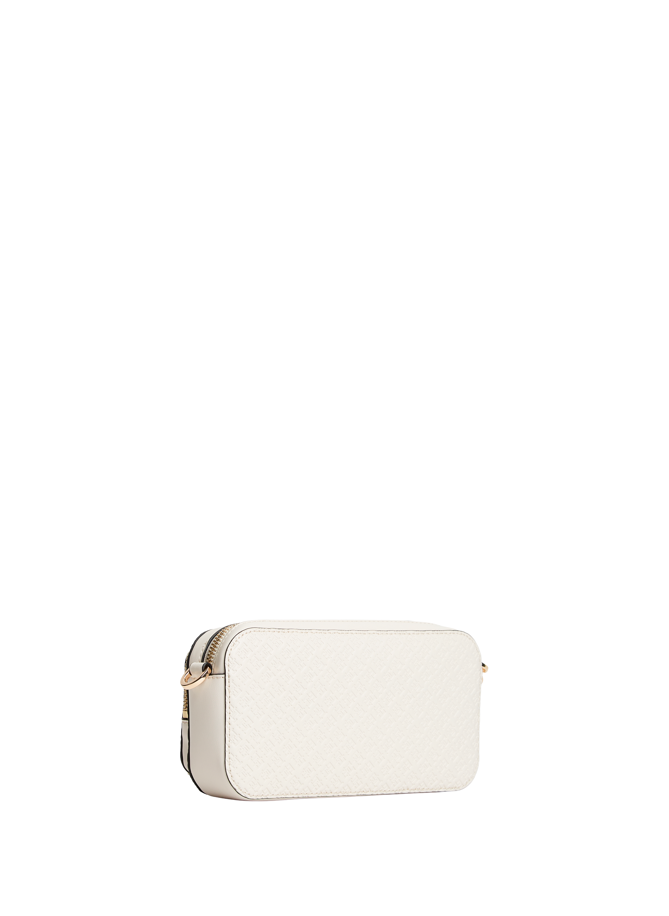 Monogram TH shoulder bag TOMMY HILFIGER Beige