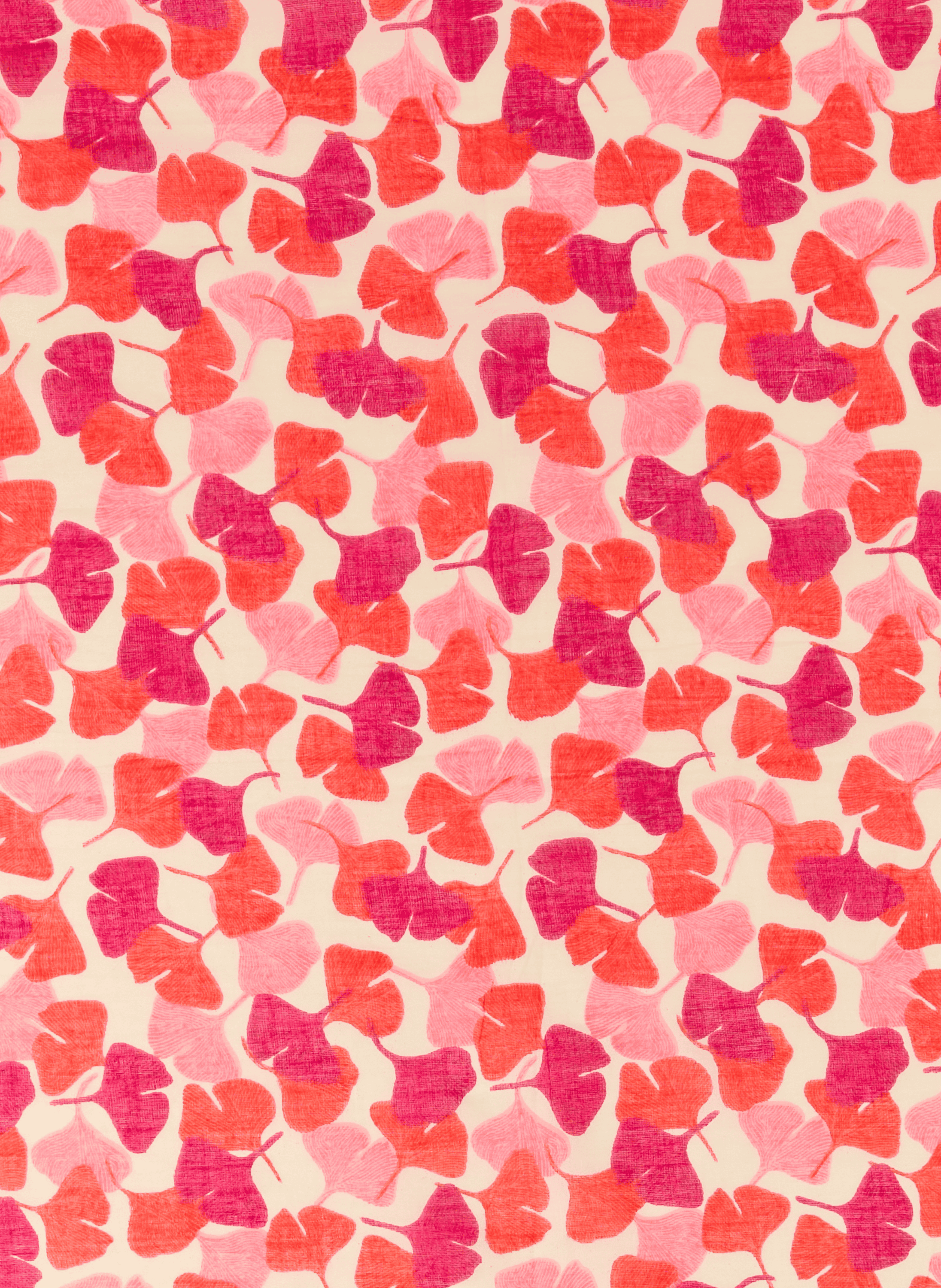 Etole imprimée en coton AU PRINTEMPS PARIS Rose