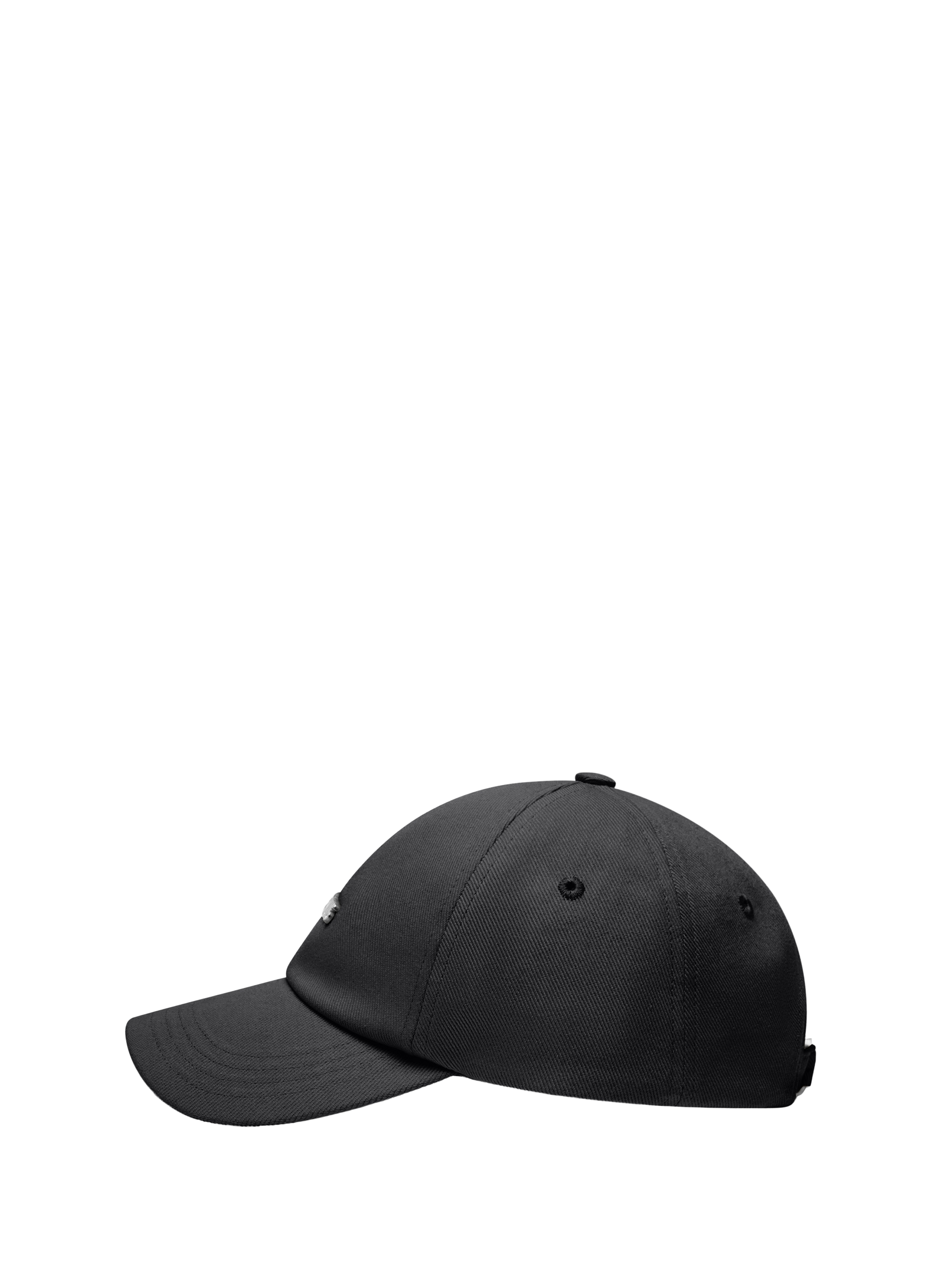La casquette Gadjo en coton JACQUEMUS Noir