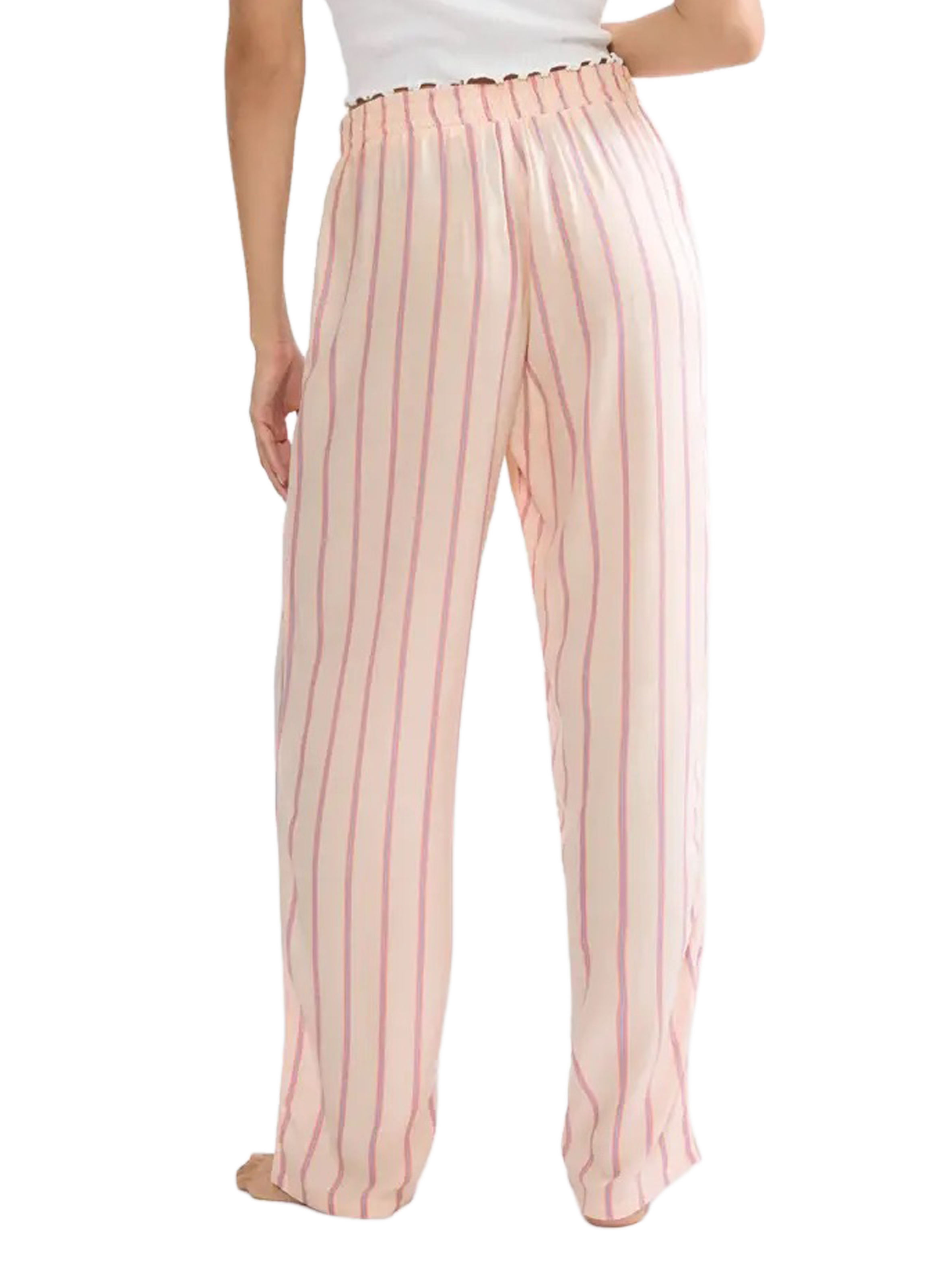 Pantalon de pyjama Mix&Match rayé TRIUMPH Rose