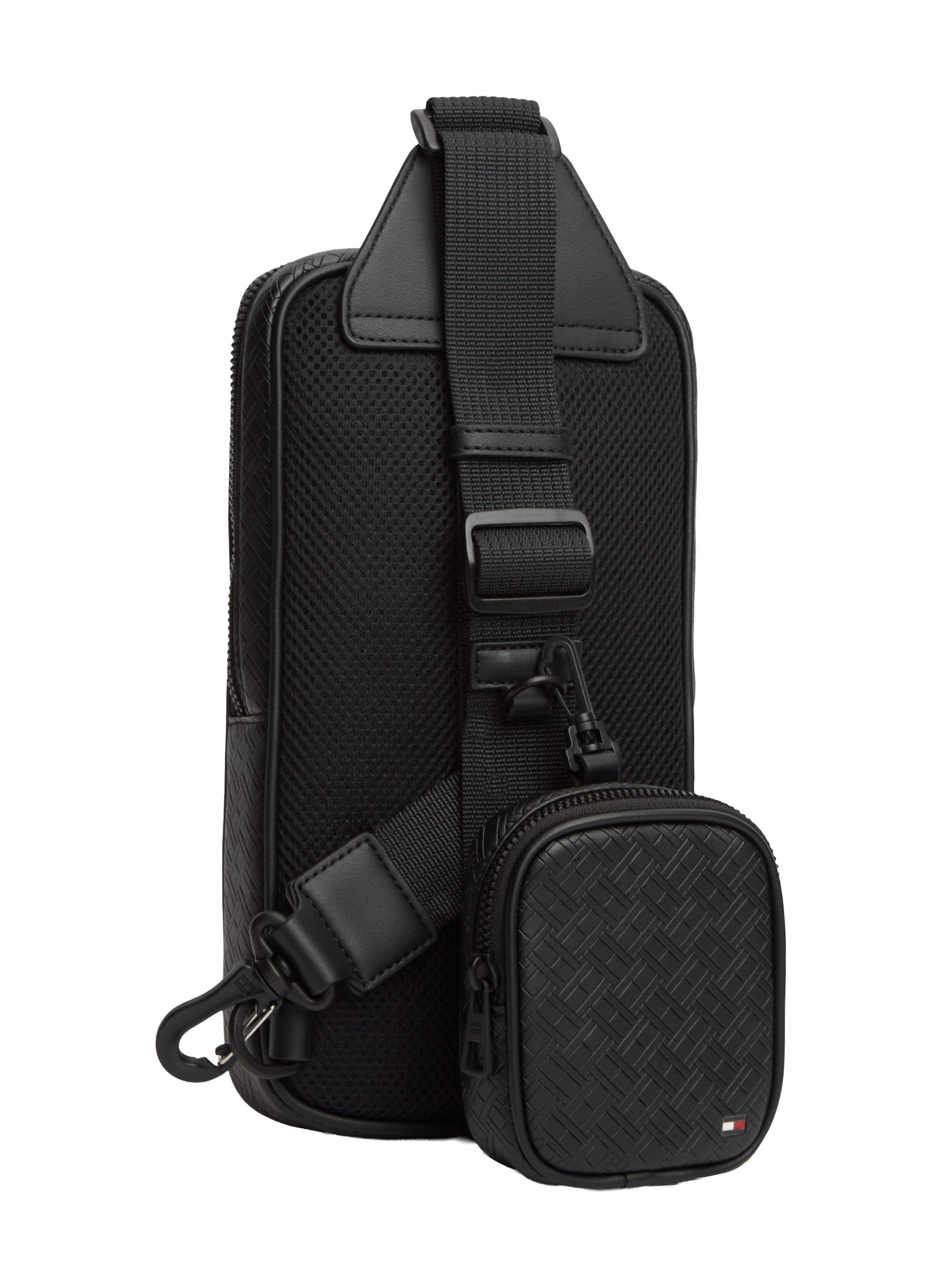 Logotype shoulder bag TOMMY HILFIGER Black