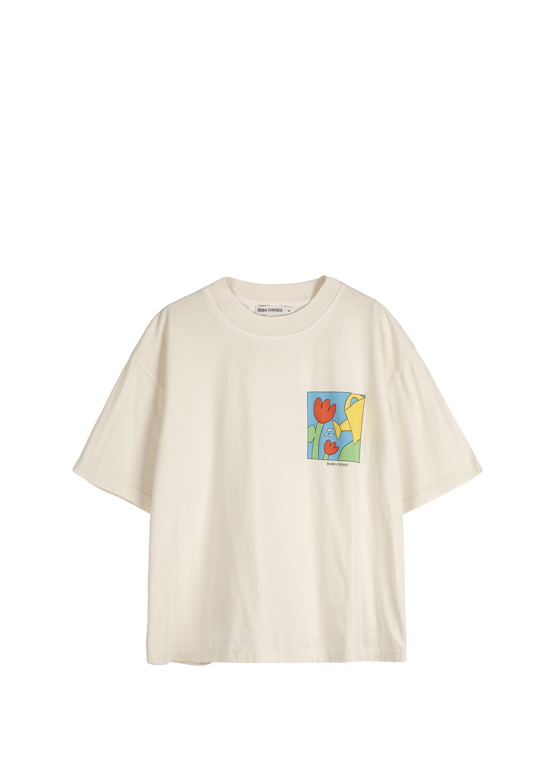 T-shirt à motif en coton BOBO CHOSES Beige