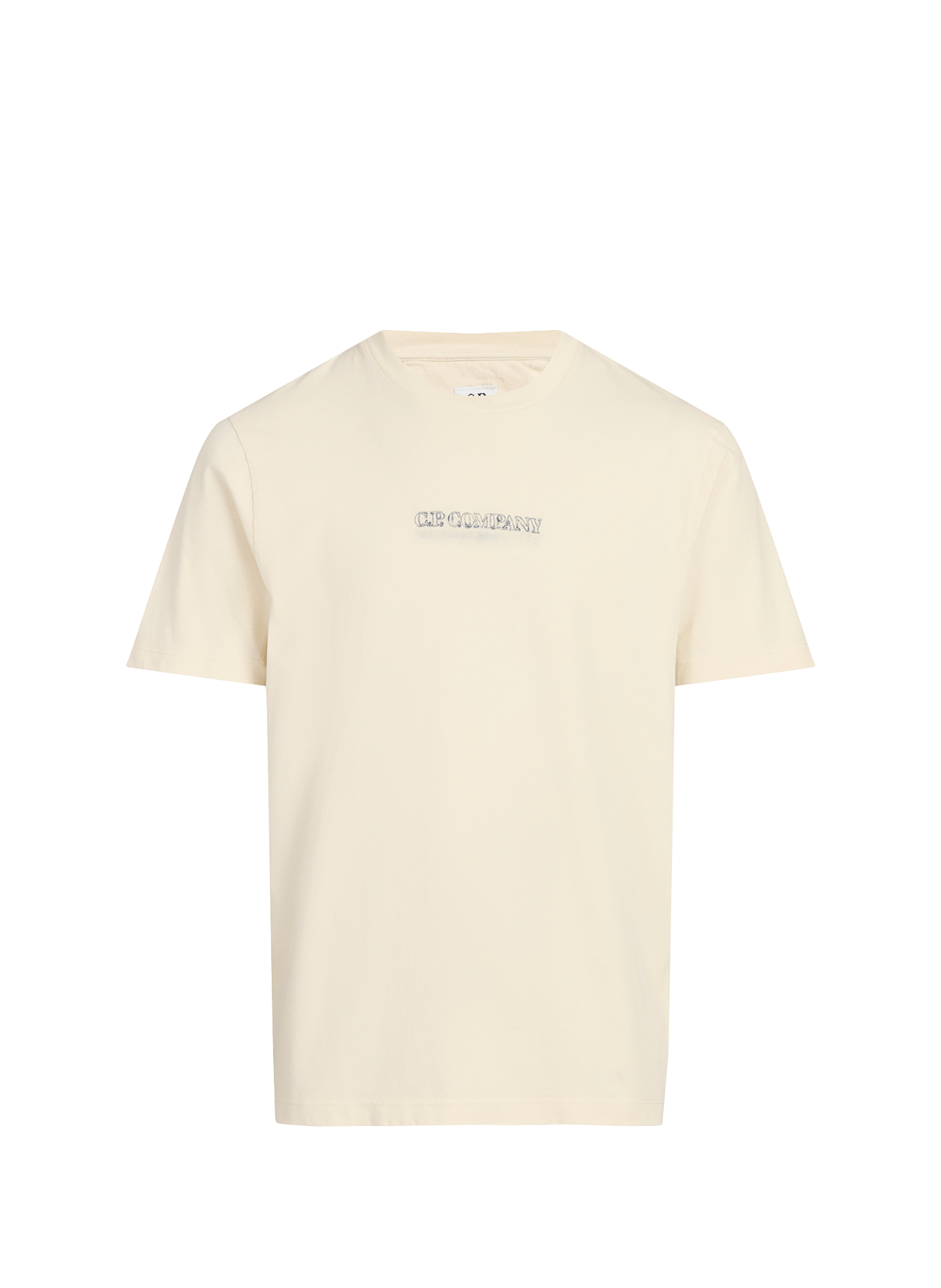 T-shirt imprimé en coton CP COMPANY Beige