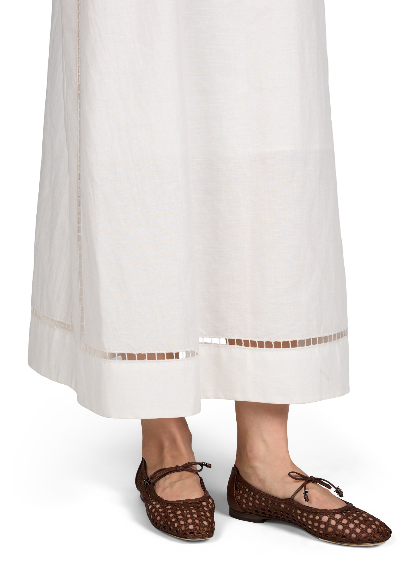 Ballerines tressées et ajourées Marcie SAM EDELMAN Marron