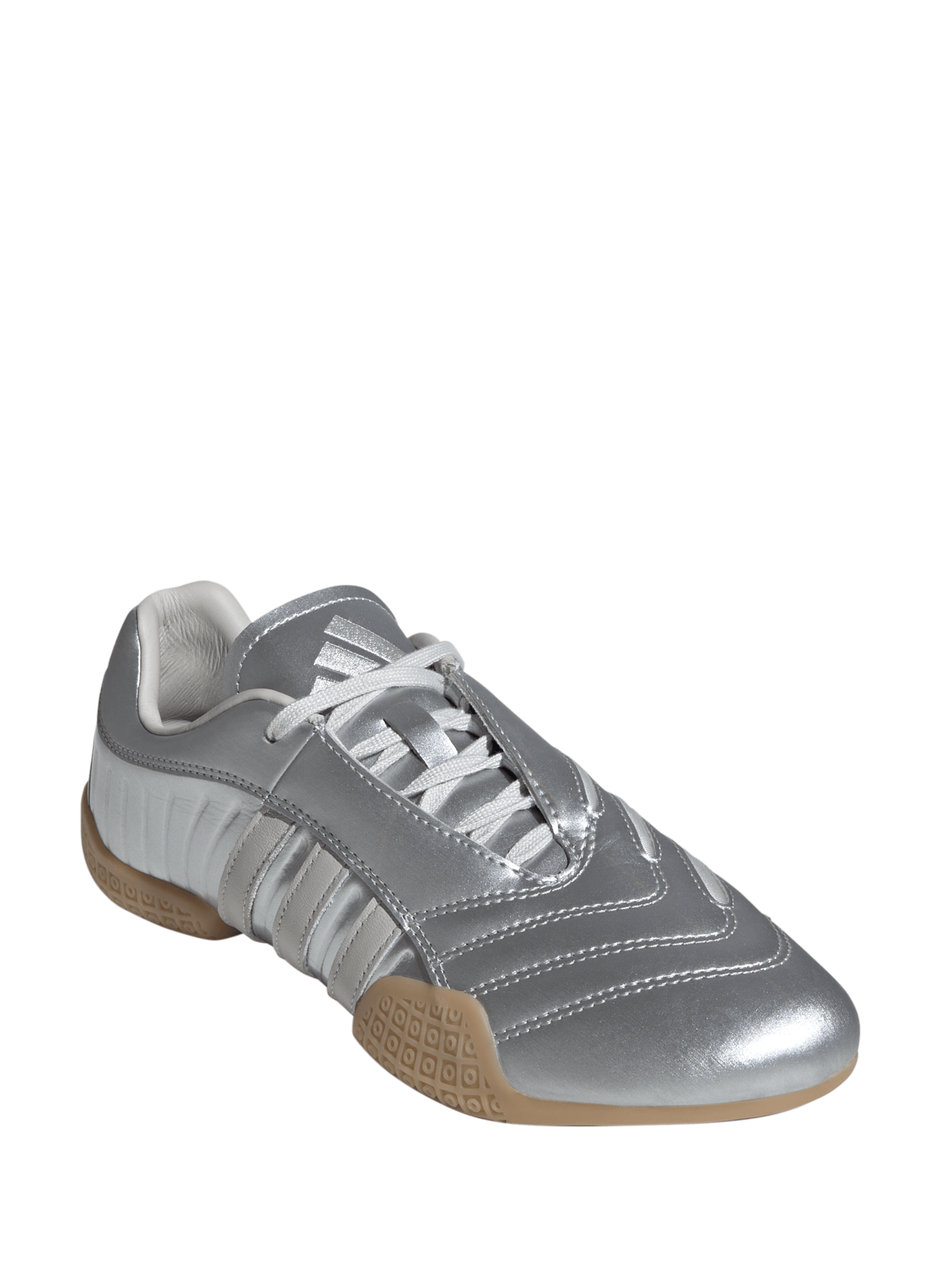 Baskets Taekwondo Mei Elite en cuir mélangé ADIDAS Silver