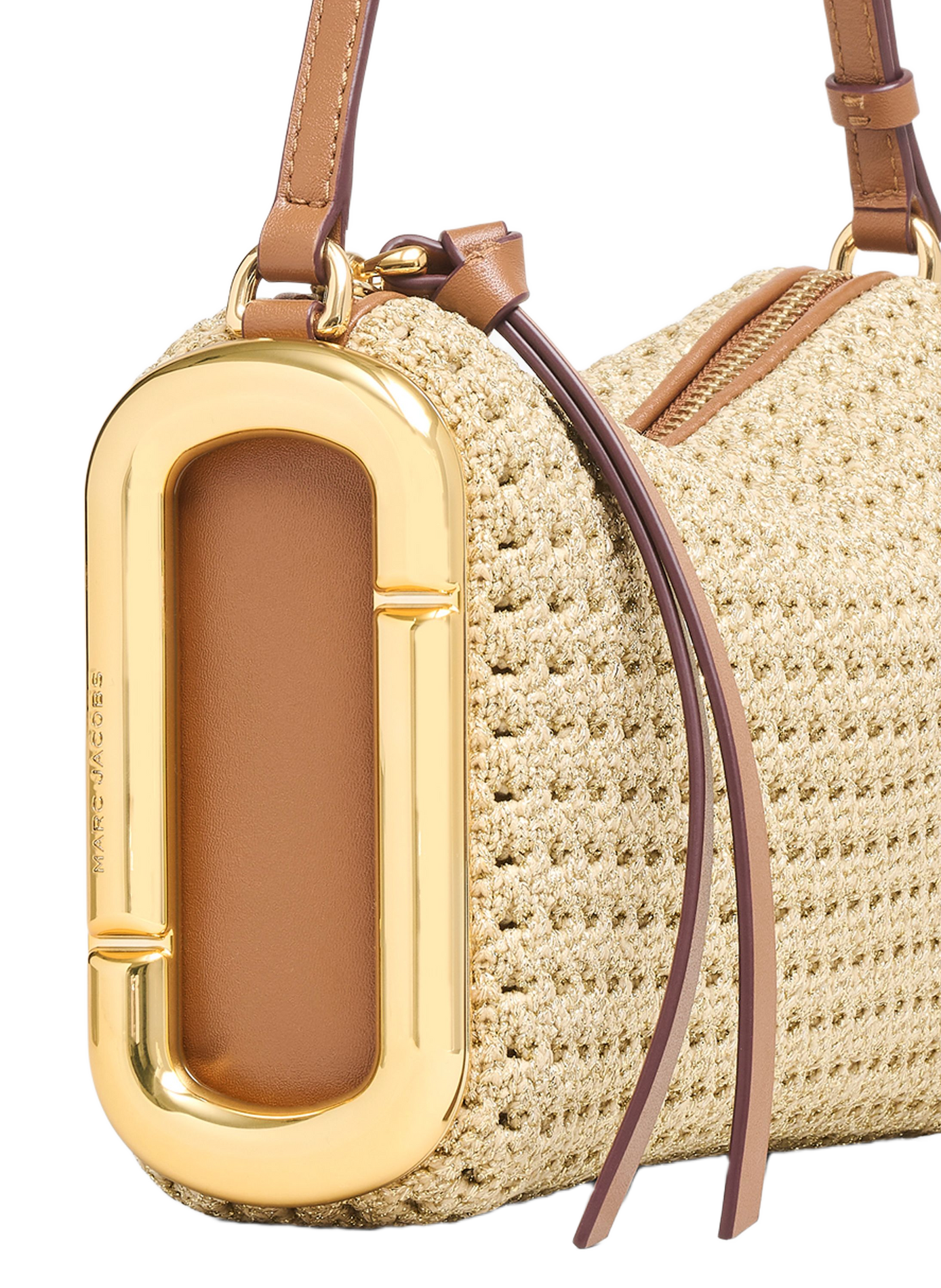The Scene Small Crochet Shoulder Bag MARC JACOBS White