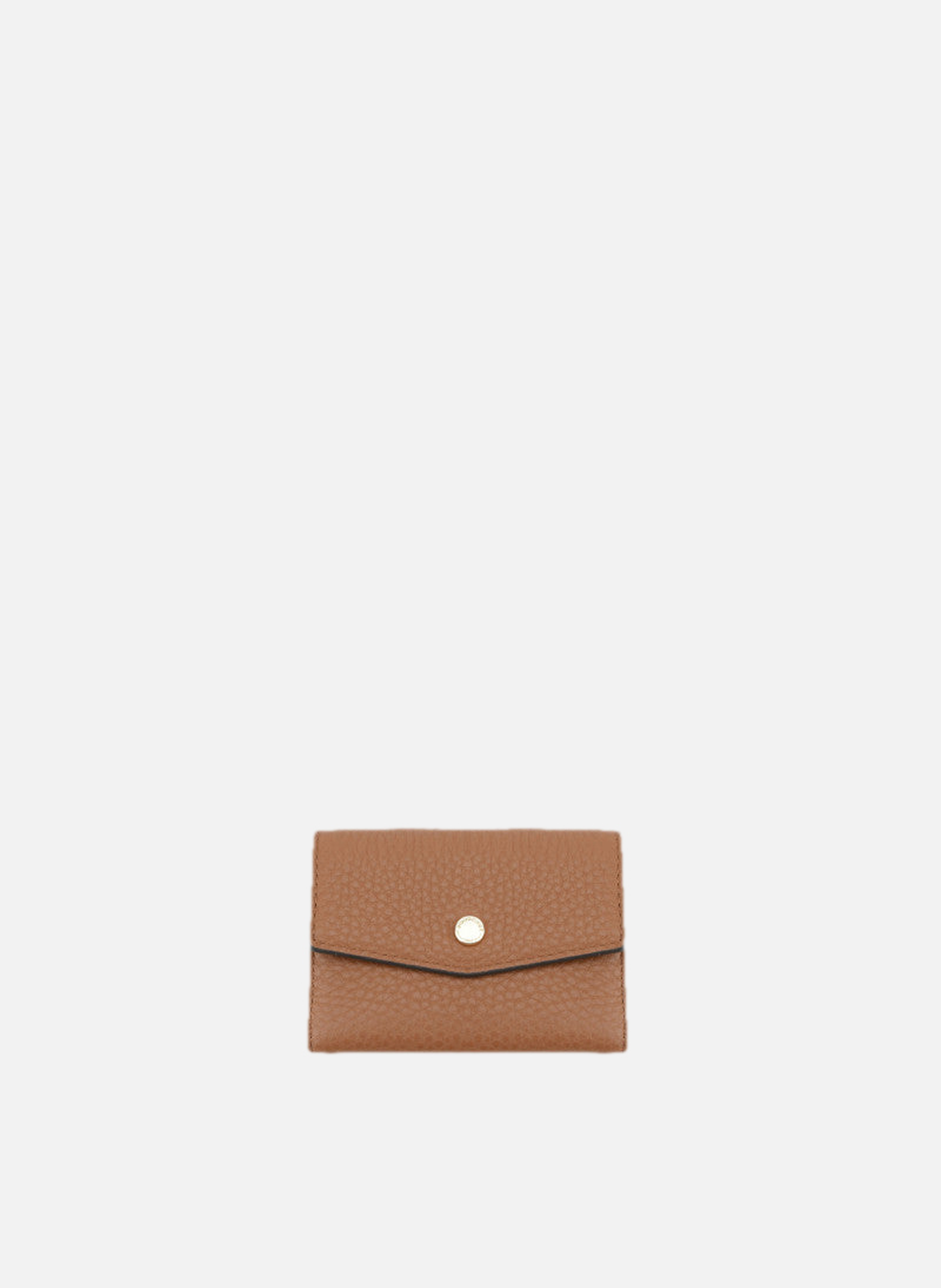Club | porte-monnaie pm en cuir de veau  Camel