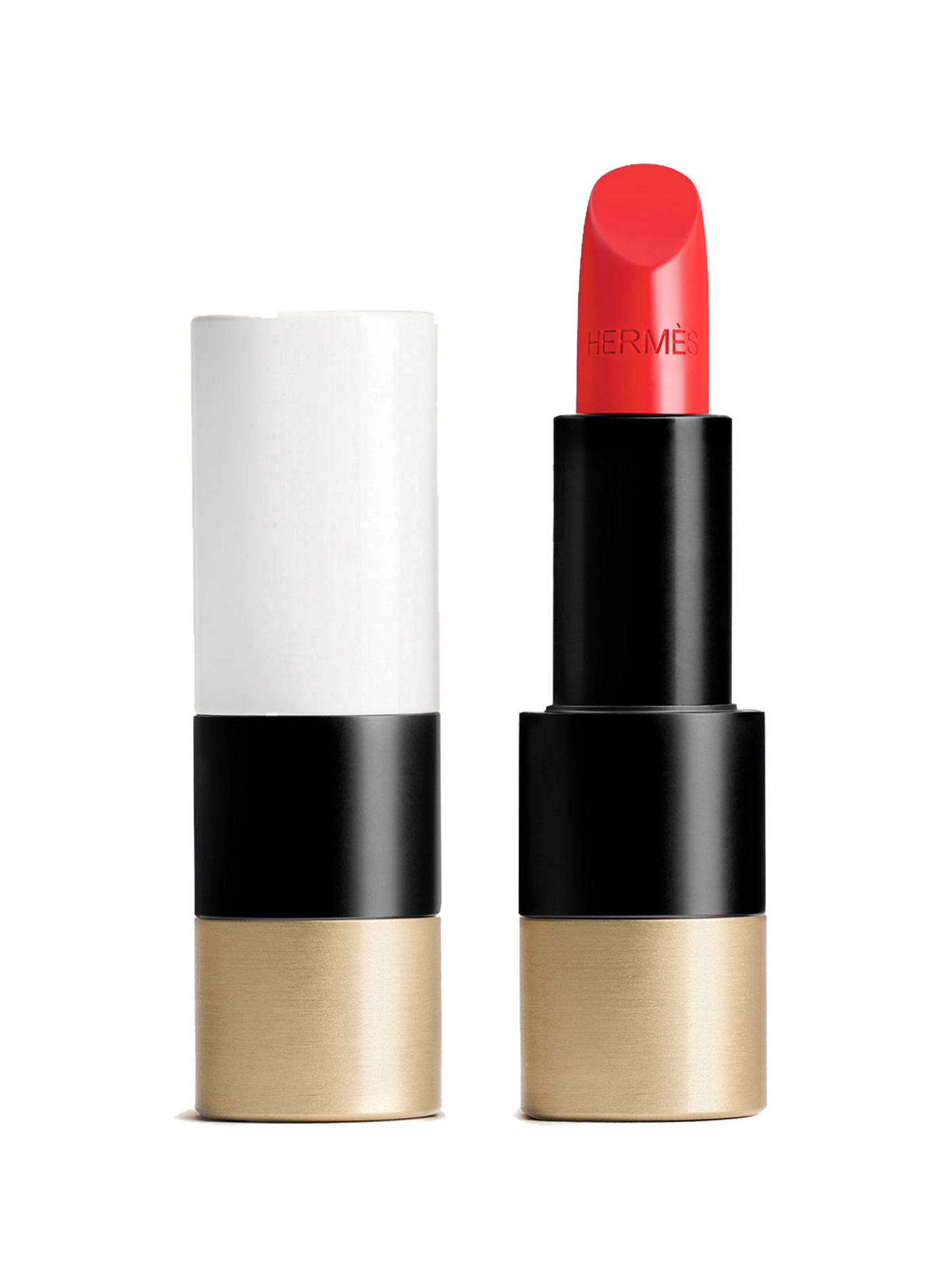 Rouge Hermès, Rouge à lèvres satiné HERMÈS 75 - rouge amazone