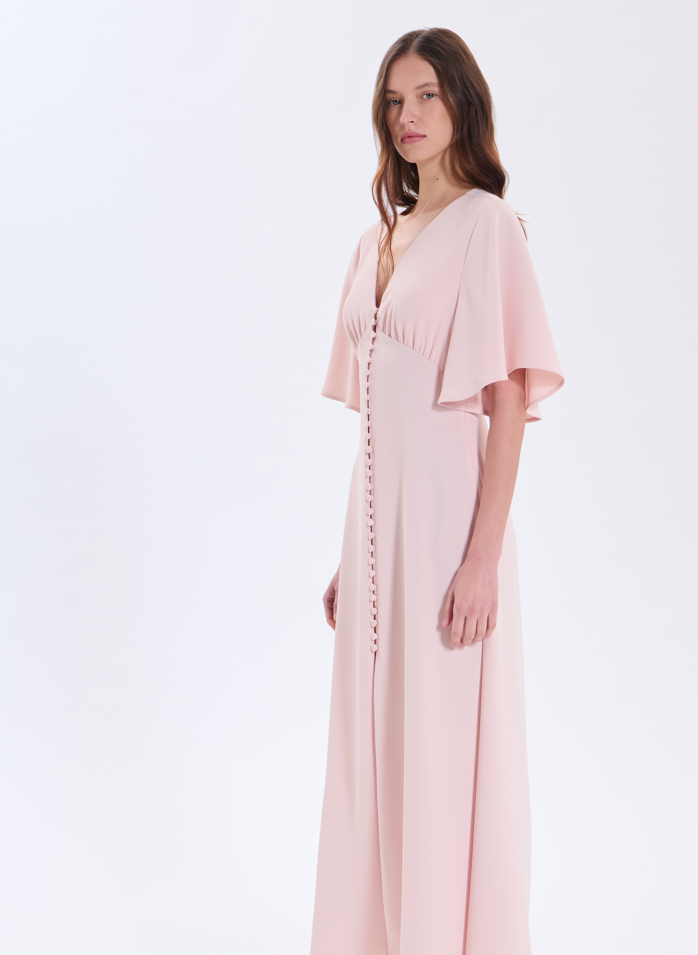 Robe  romilie ZAPA Beige