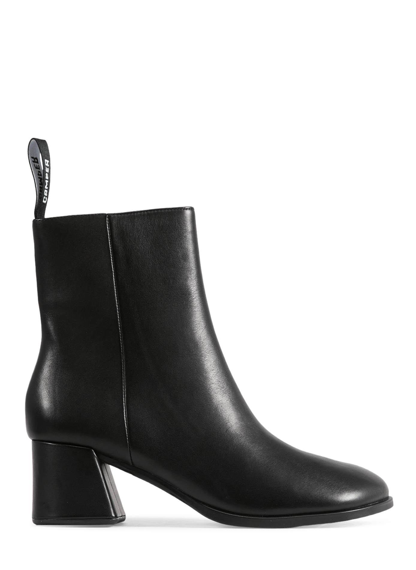 Bottines zippées Kora en cuir CAMPER Noir