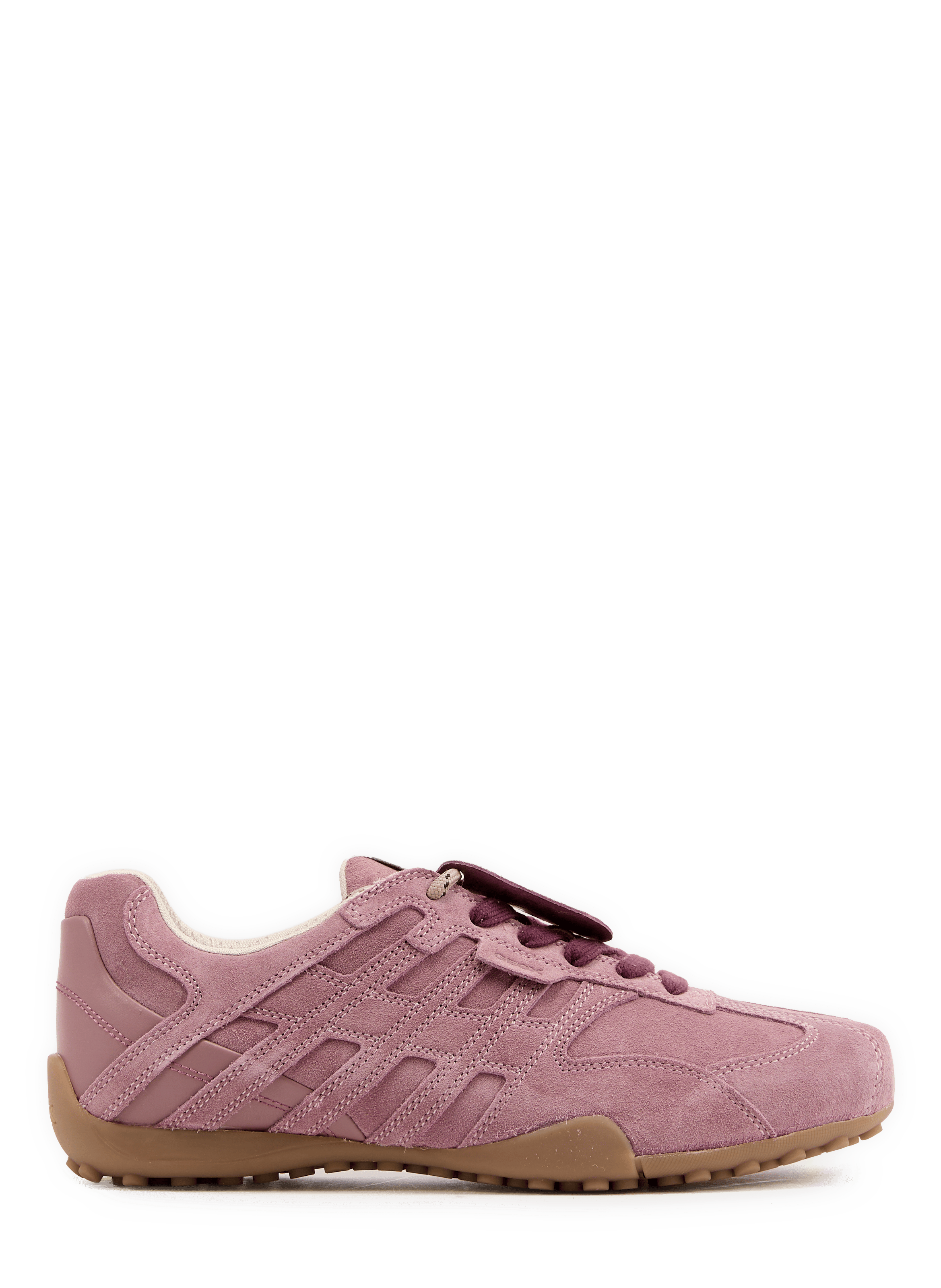 Sneaker SNAKE WOMAN aus gemischtem Leder GEOX Rosa