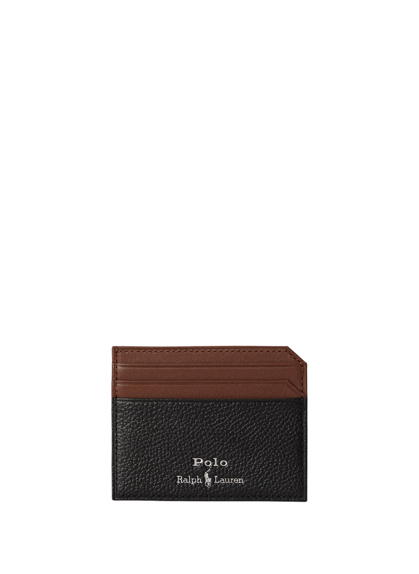 Porte-cartes en cuir POLO RALPH LAUREN Black