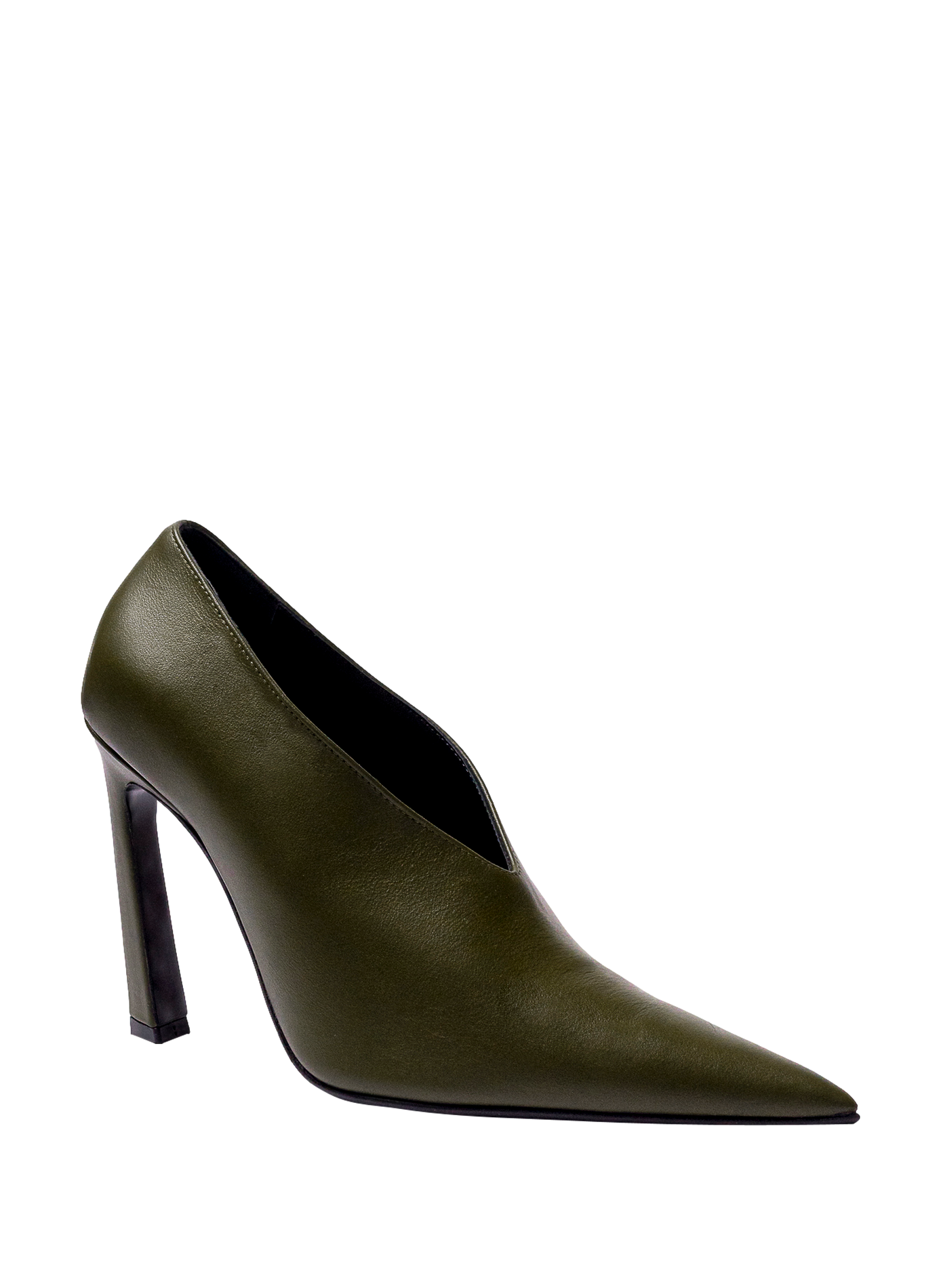 Escarpins Jet 105 en cuir HAGELSTAM Vert