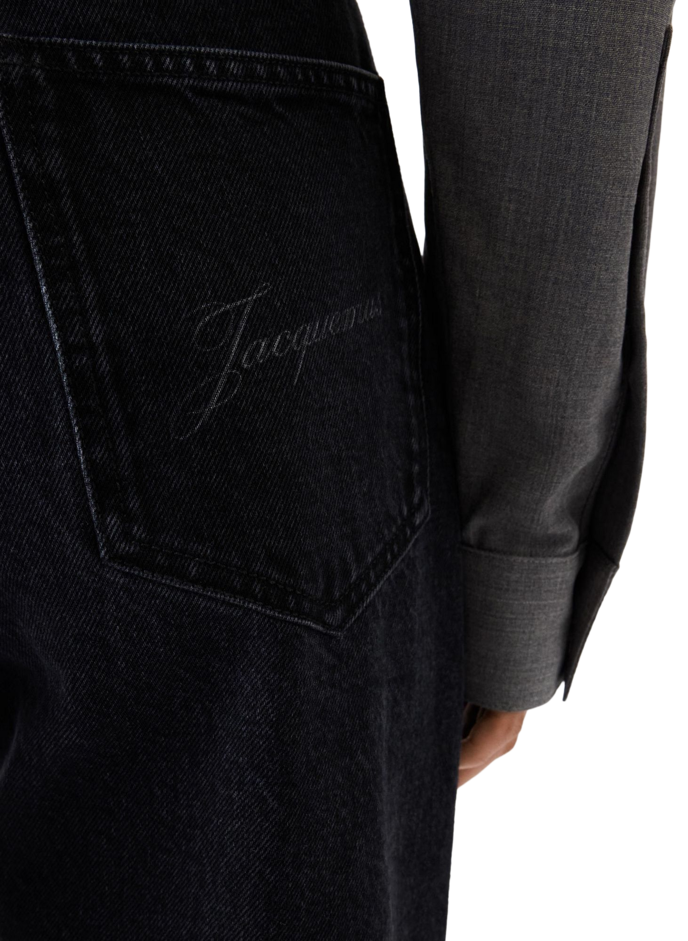 Jean de-Nîmes large  JACQUEMUS Noir