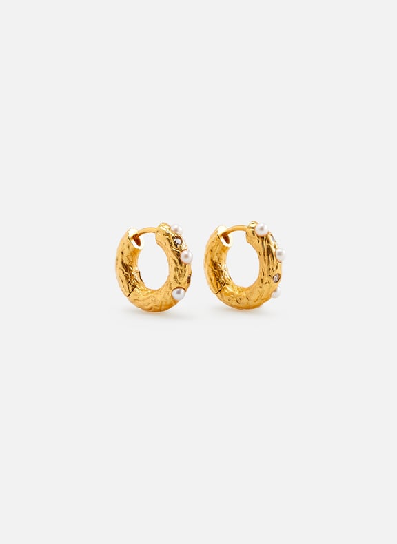 Gem In A Hoop earrings ANNI LU Gem In A Hoop earrings ANNI LU