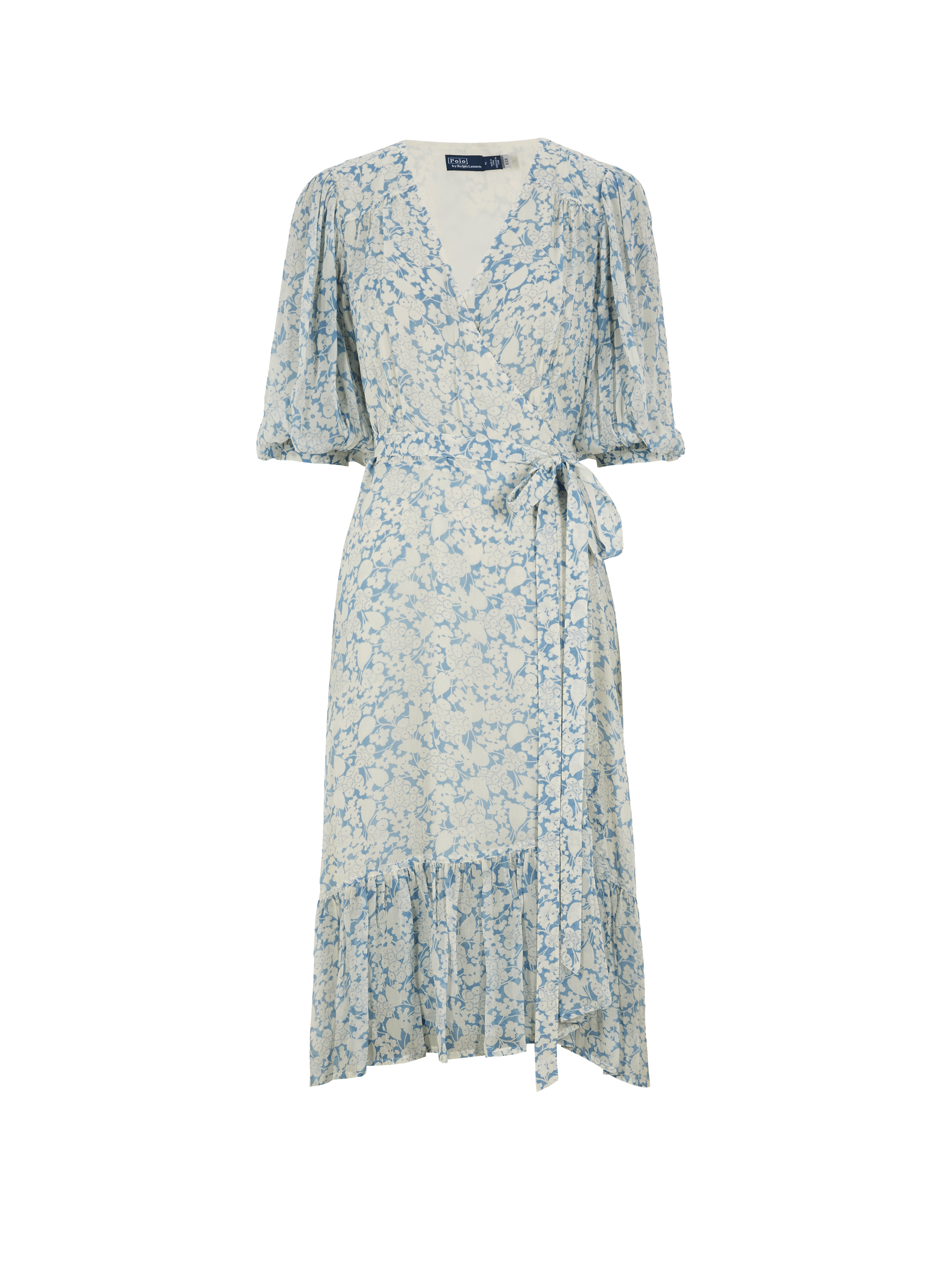 Robe portefeuille à imprimé floral