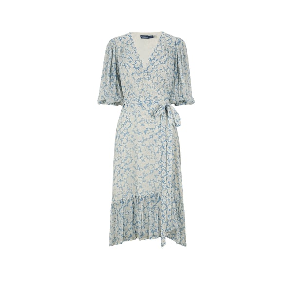 Robe portefeuille à imprimé floral