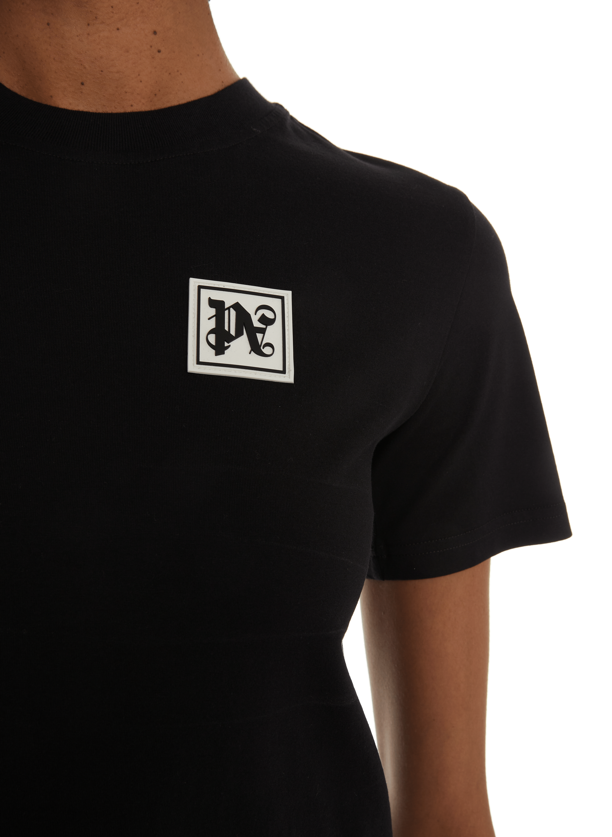 T-shirt moulant PALM ANGELS Noir