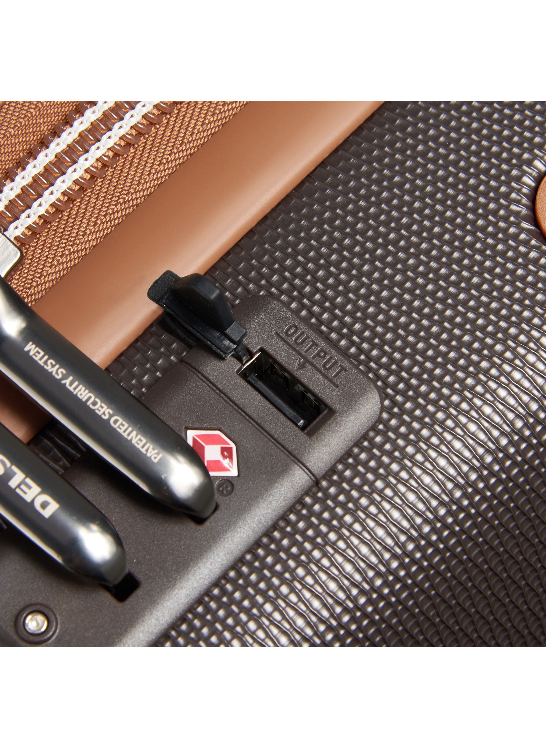 Valise cabine rigide taille s - chatelet air 2.0 DELSEY PARIS Marron