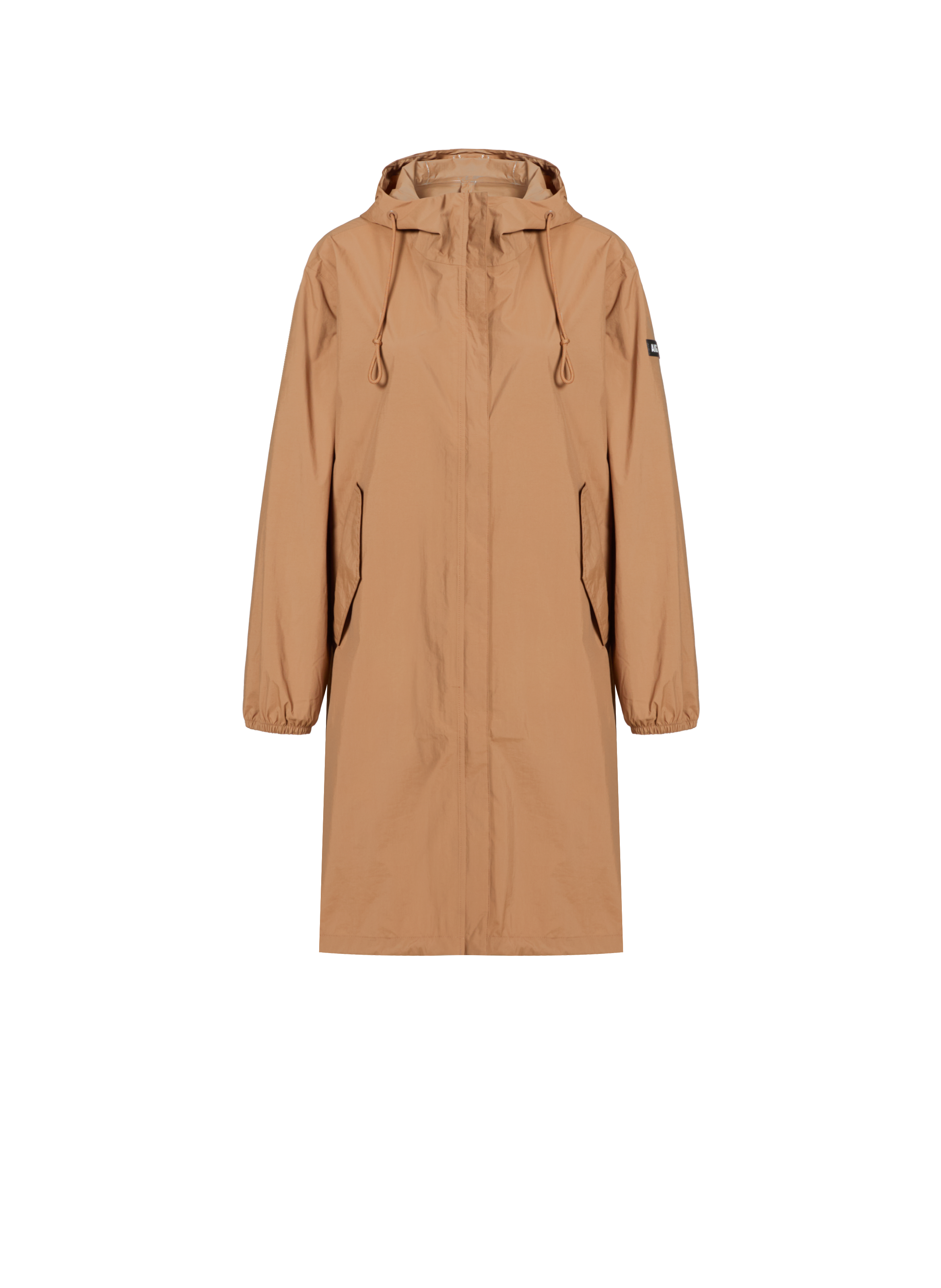 AIGLE Mid-length waterproof jacket Brown