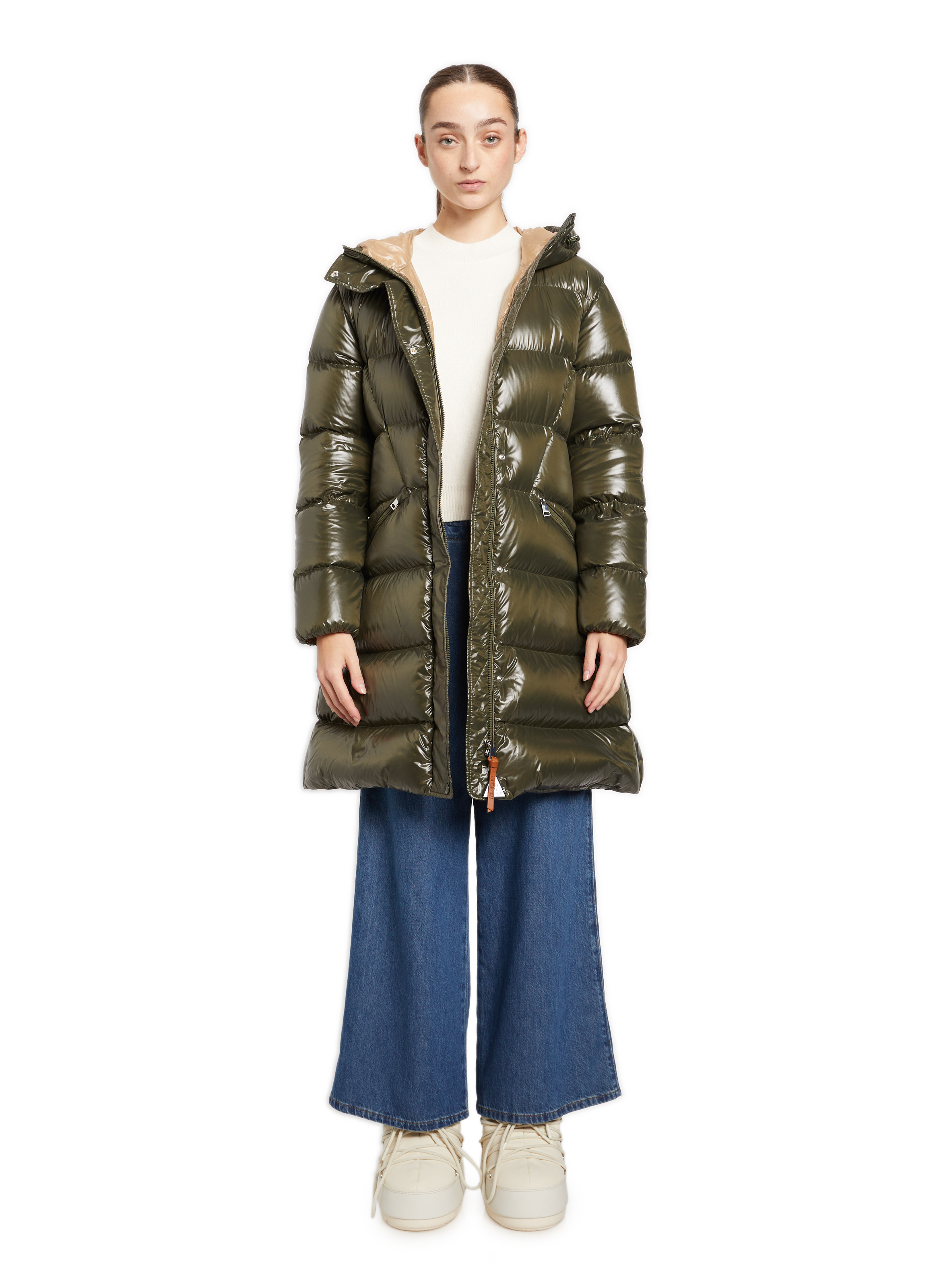 Down jacket  MONCLER Green