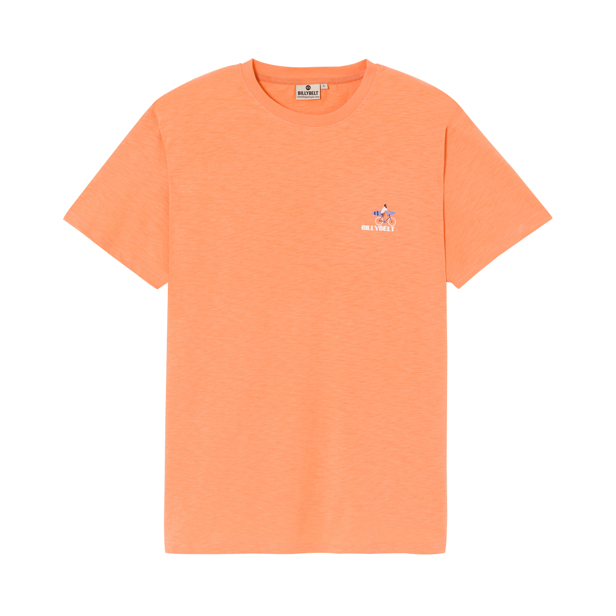 BILLYBELT T-shirt vintage en coton biologique Orange
