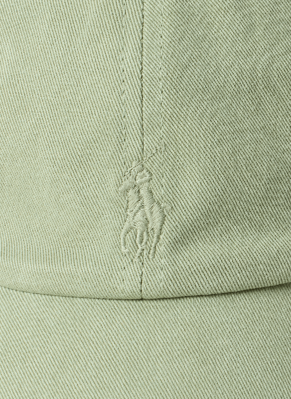 Casquette brodée en coton POLO RALPH LAUREN Vert