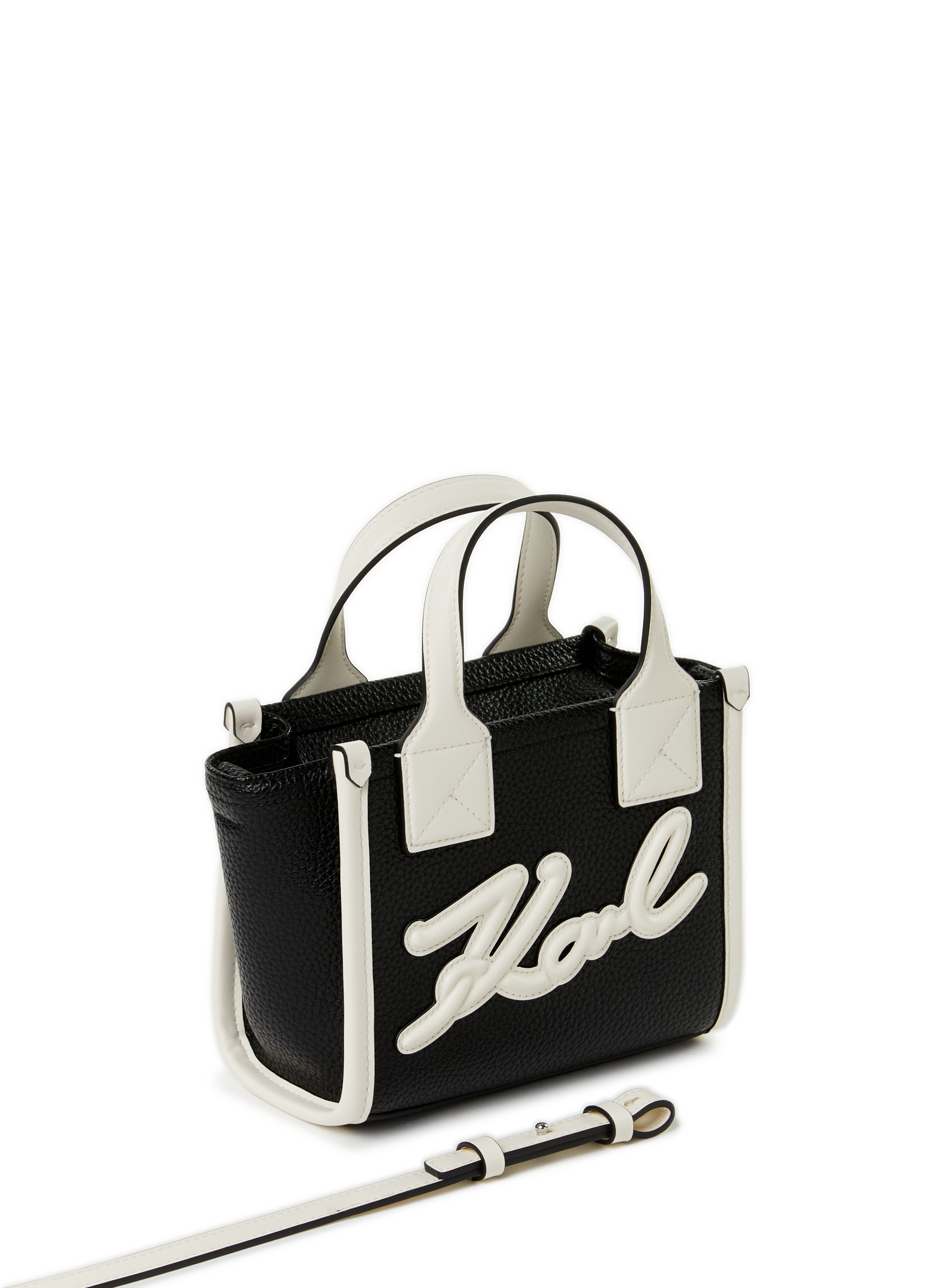 Small tote bag K Square KARL LAGERFELD Black