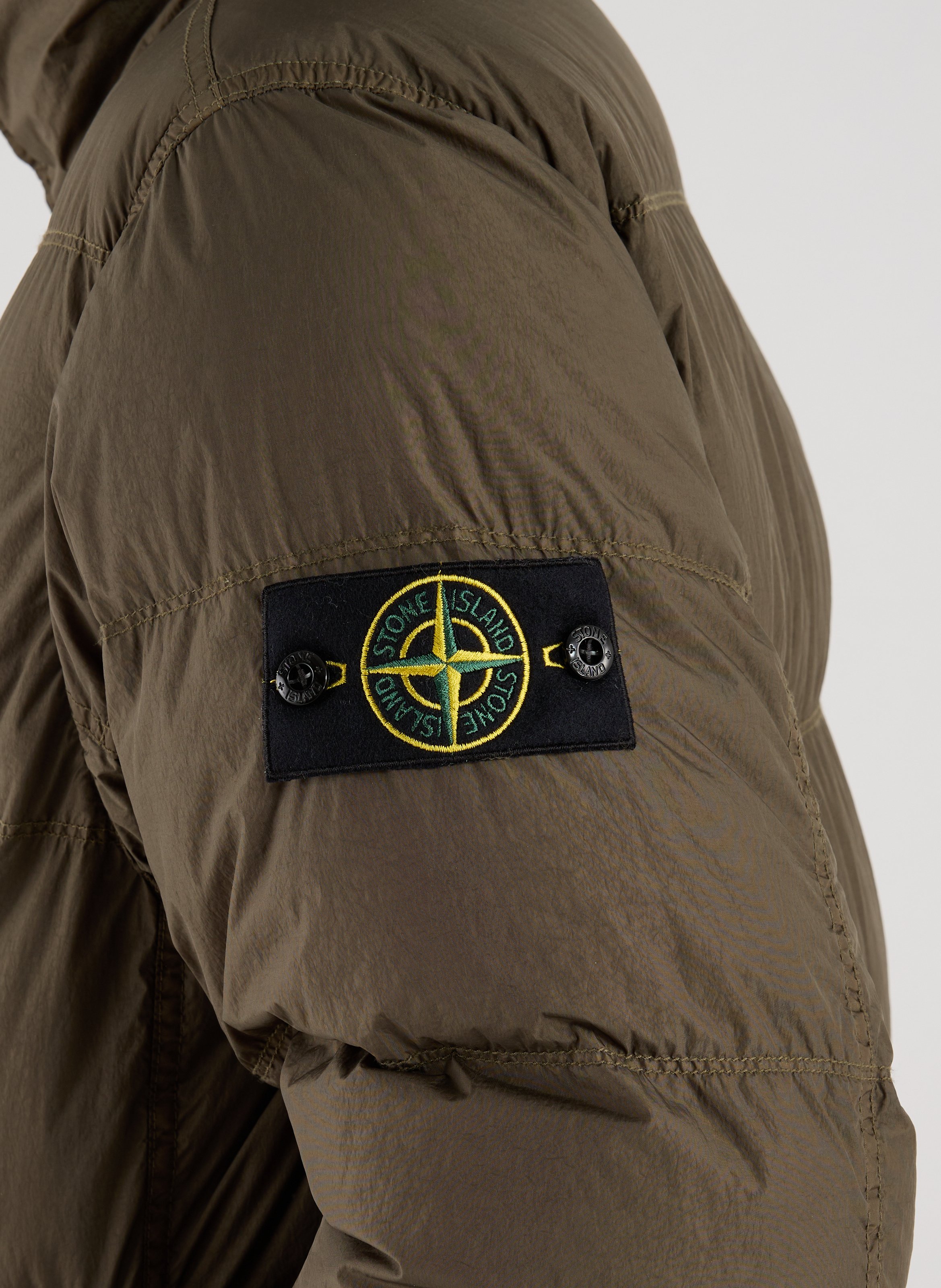 Down jacket  STONE ISLAND Green