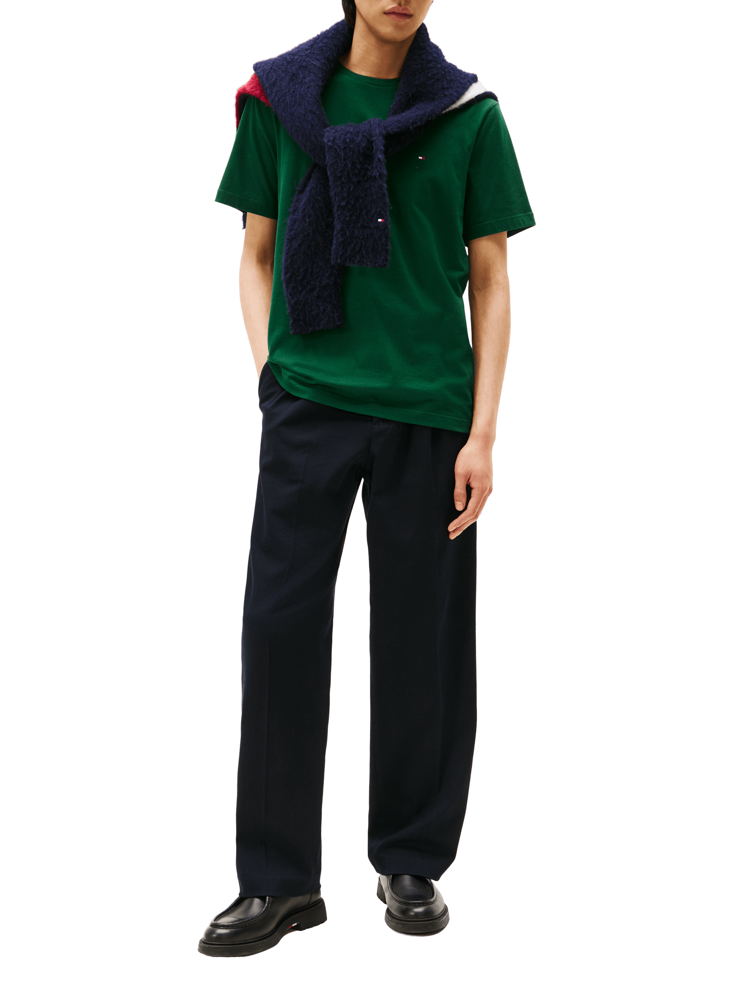 Classic Cotton T-Shirt TOMMY HILFIGER Green