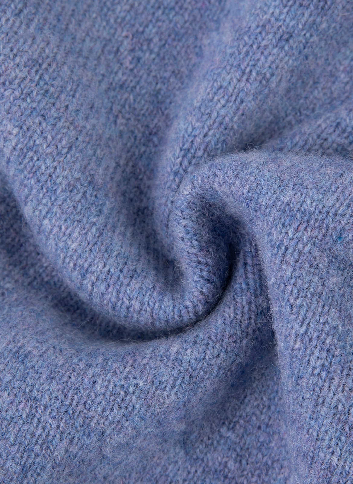 Pull droit Amour brodé en laine vierge MAISON LABICHE Bleu