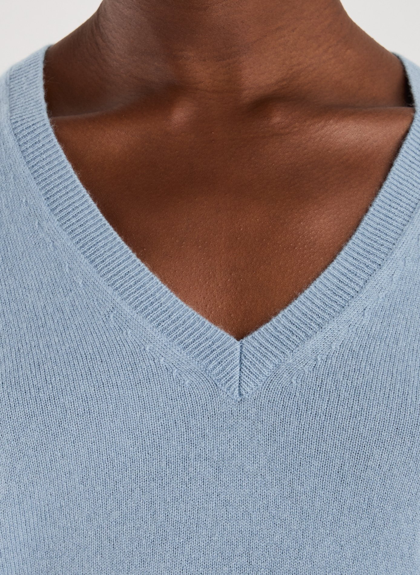  Cashmere jumper AU PRINTEMPS PARIS Blue