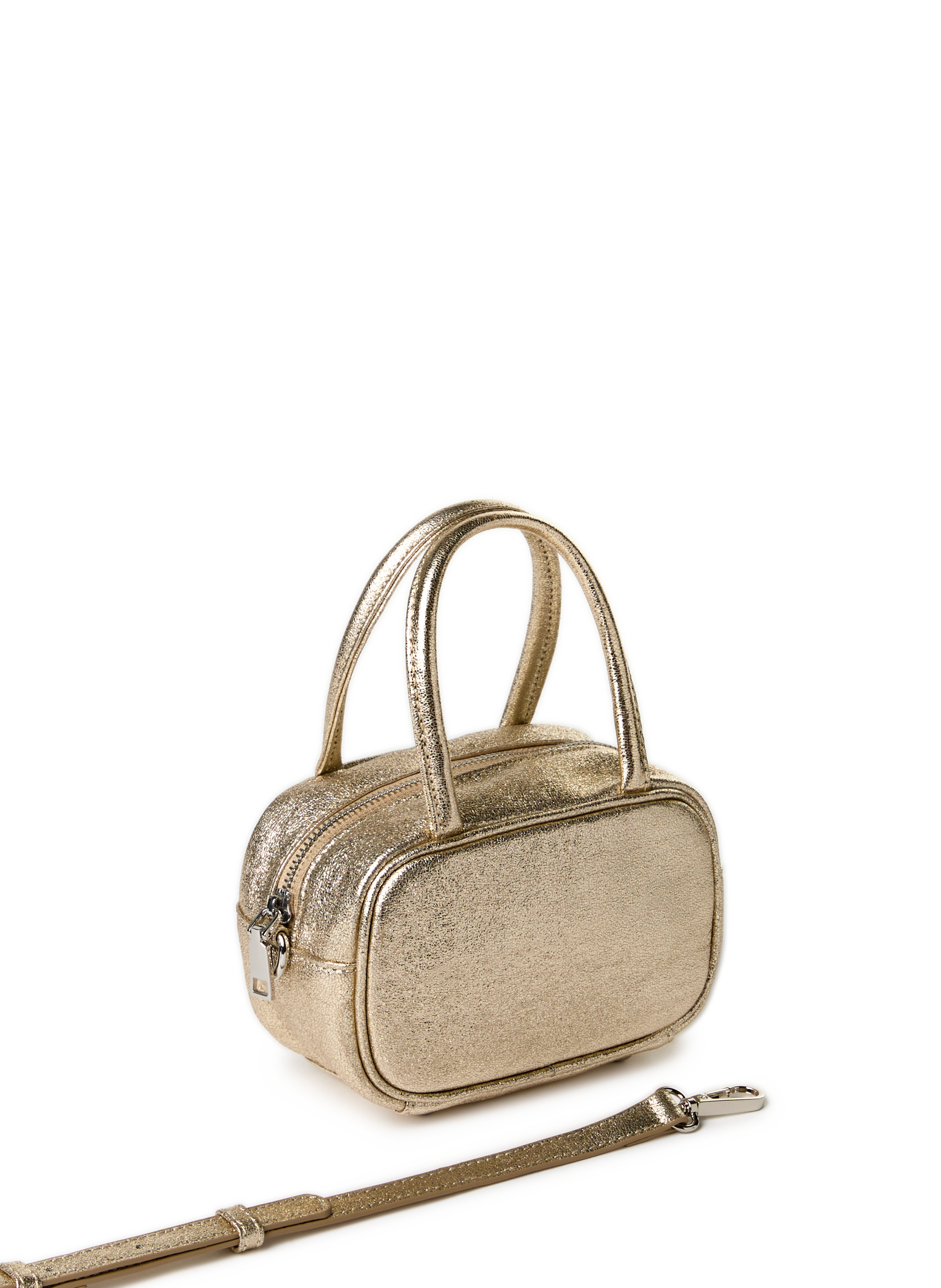 Sac à main pailleté AU PRINTEMPS PARIS Doré