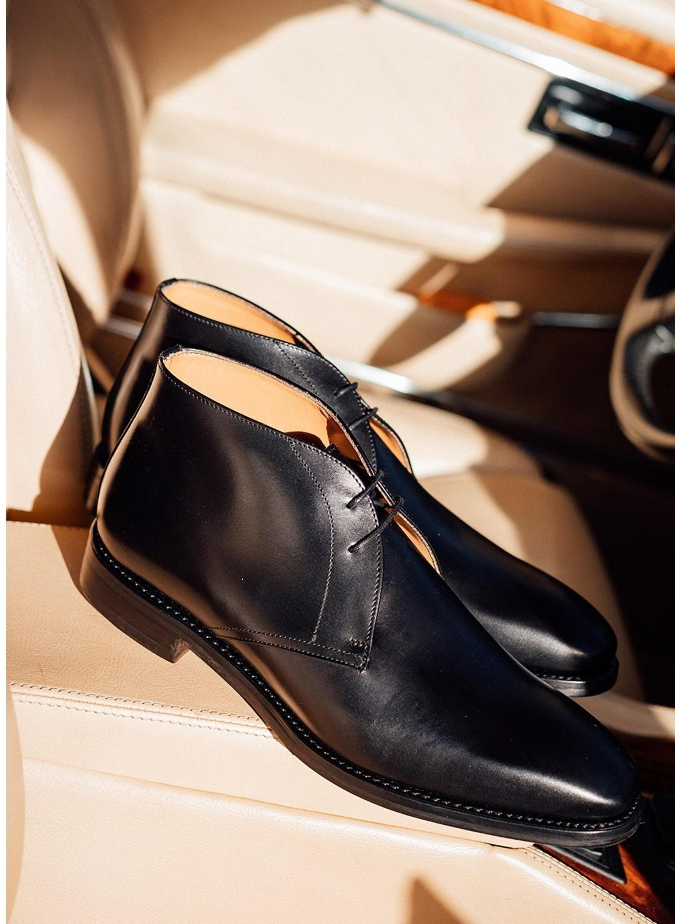 Bottines chukka FINSBURY Noir