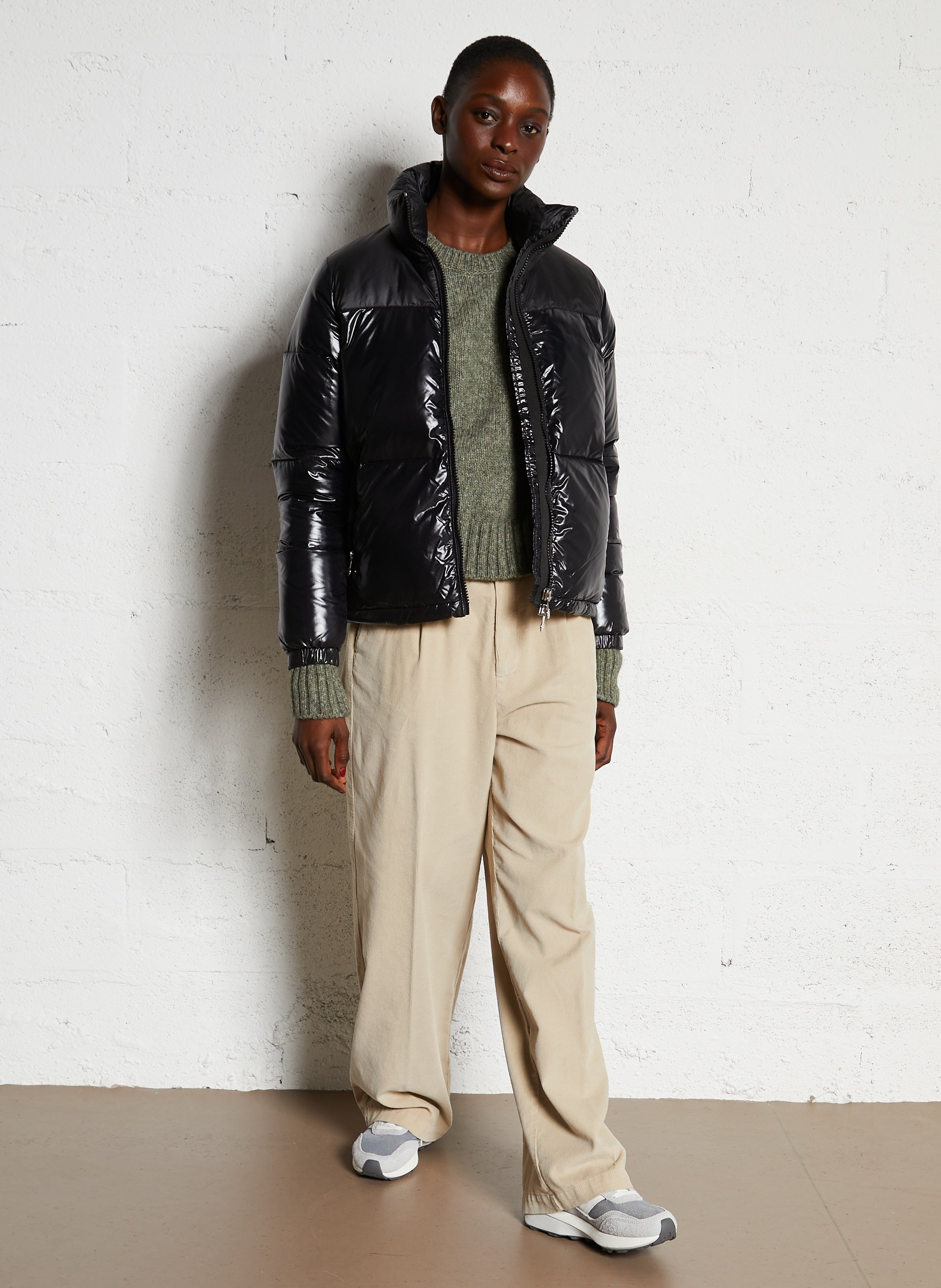 Doudoune col montant goldin PYRENEX Noir