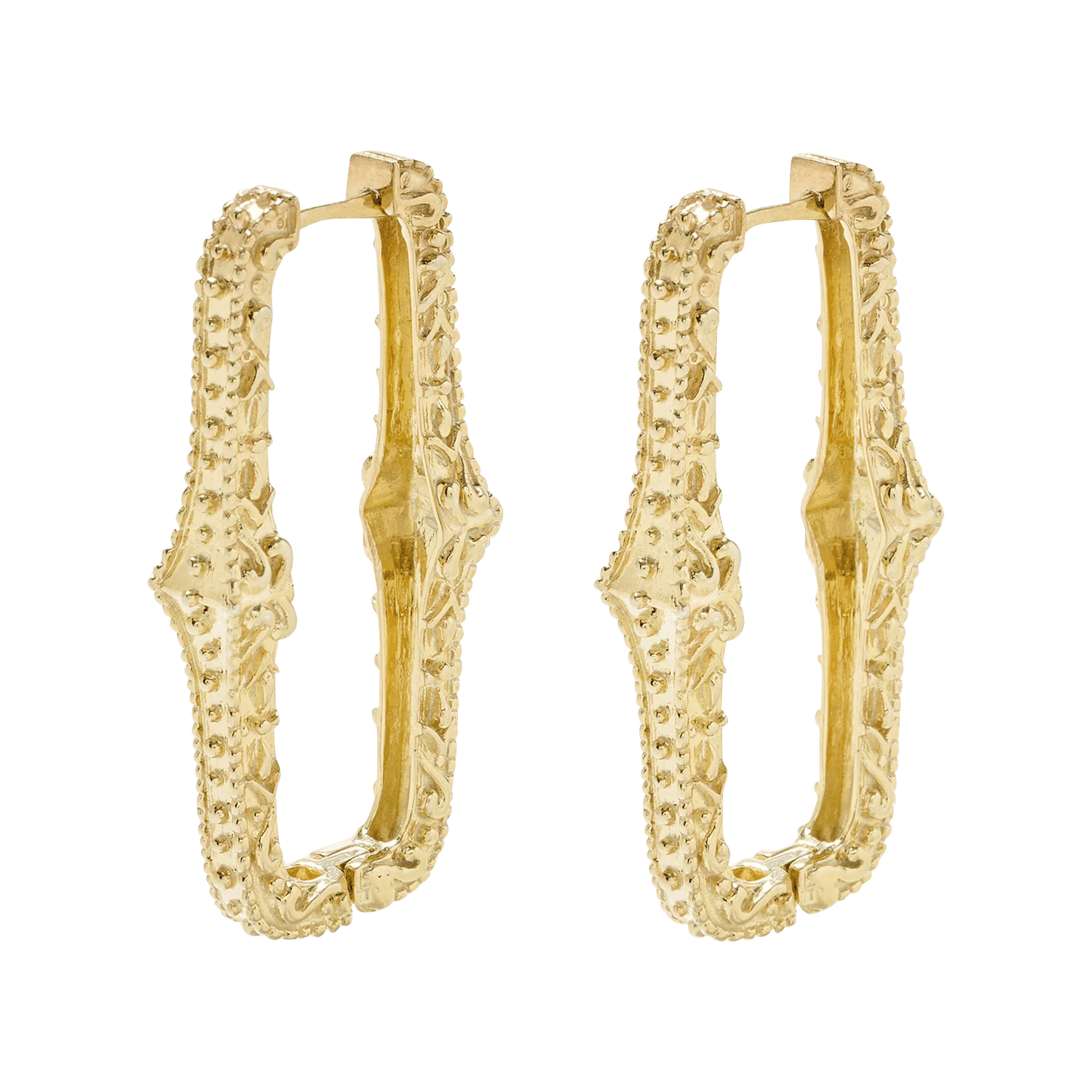 Boucles d'oreilles doha BA&SH Doré