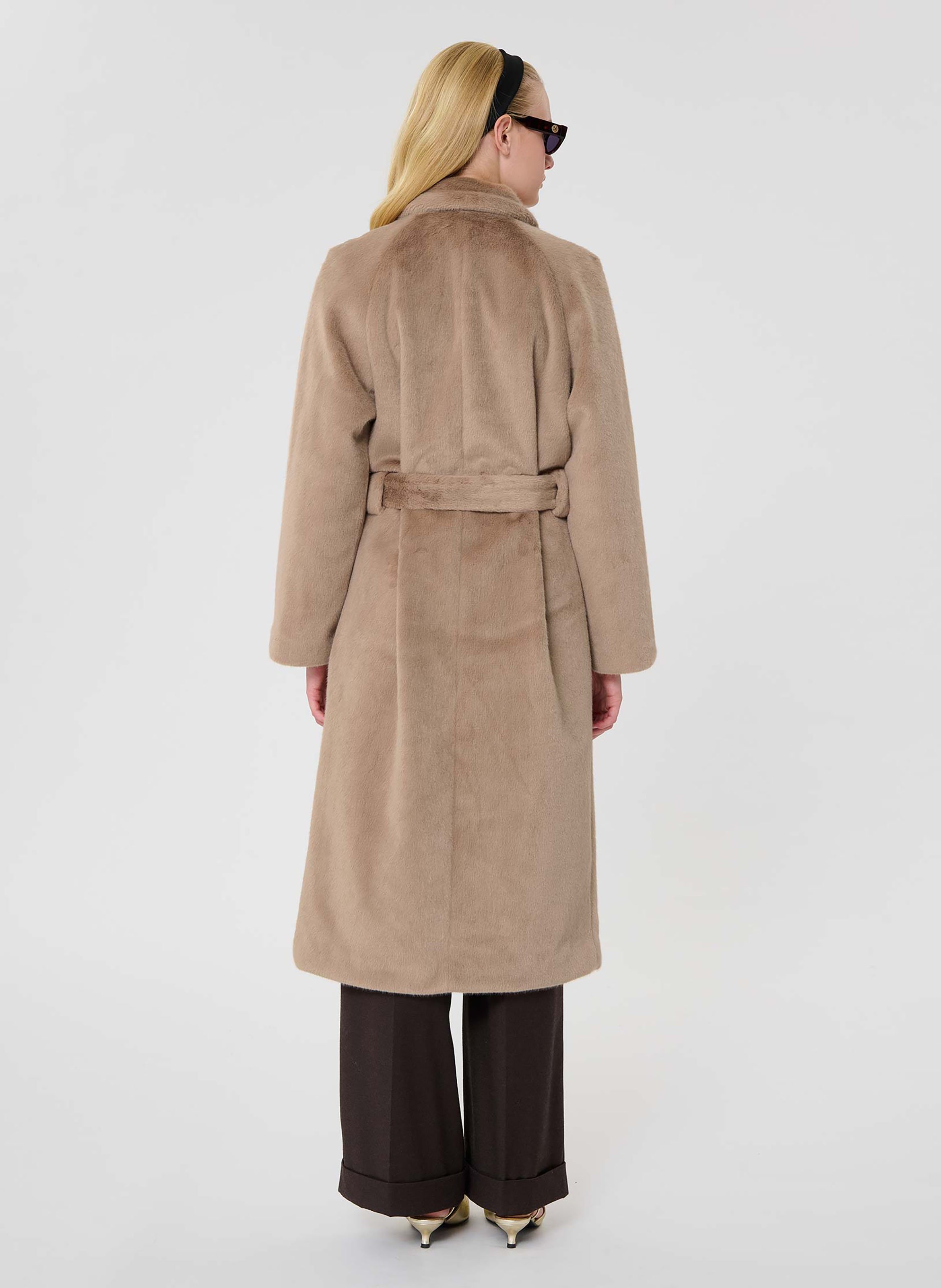 Manteau isotta TARA JARMON Marron