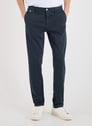 Jeans slim uni en coton mélangé  | Bleu by REPLAY REPLAY Jeans slim uni en coton mélangé  | Bleu