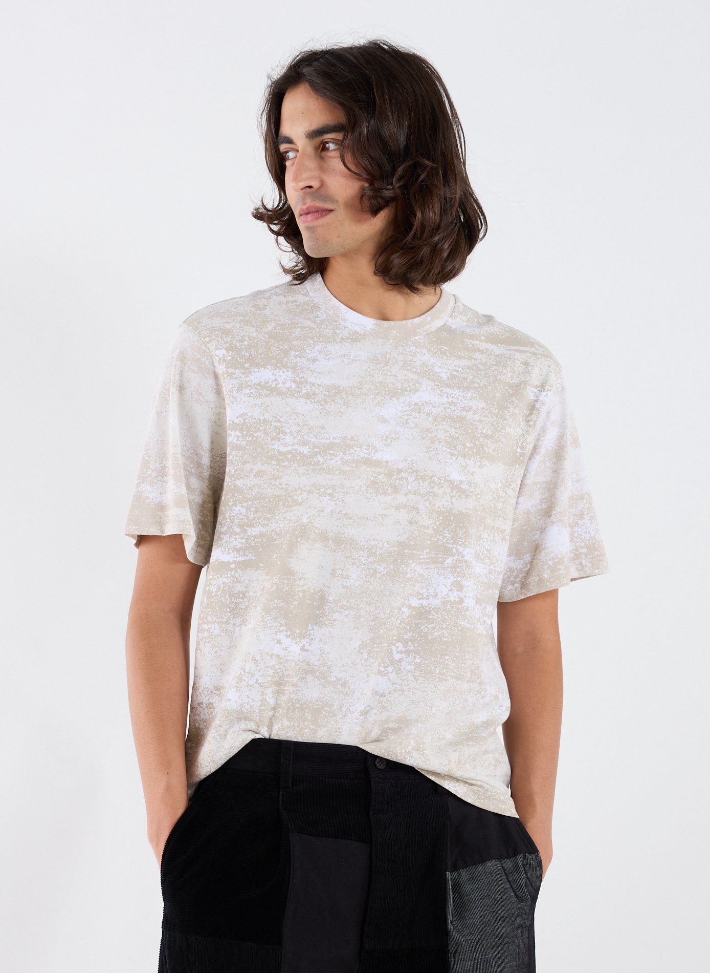 T-shirt imprimé en coton GERTRUDE ET GASTON Blanc