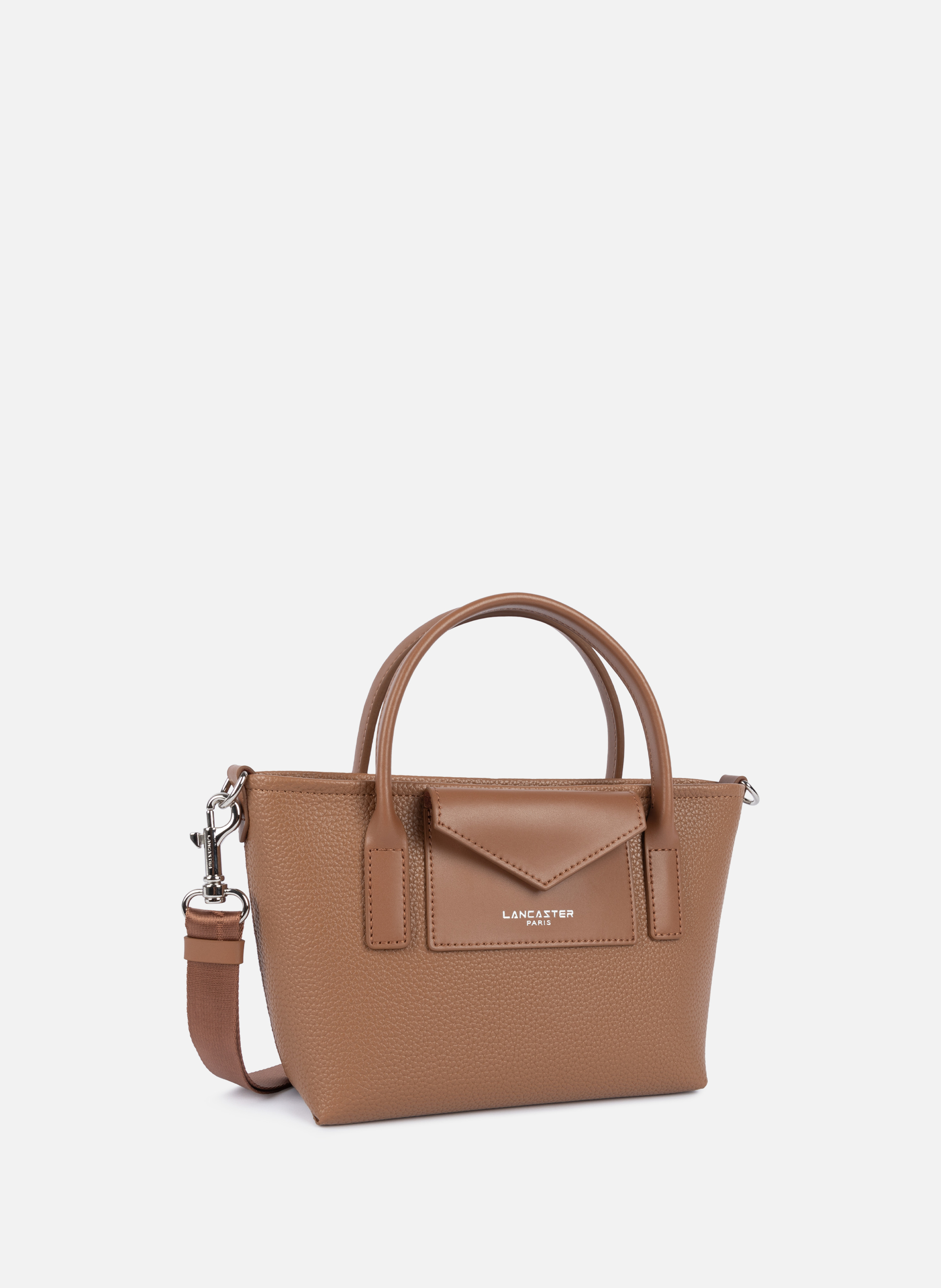 Sac cabas main - maya double kba LANCASTER Marron