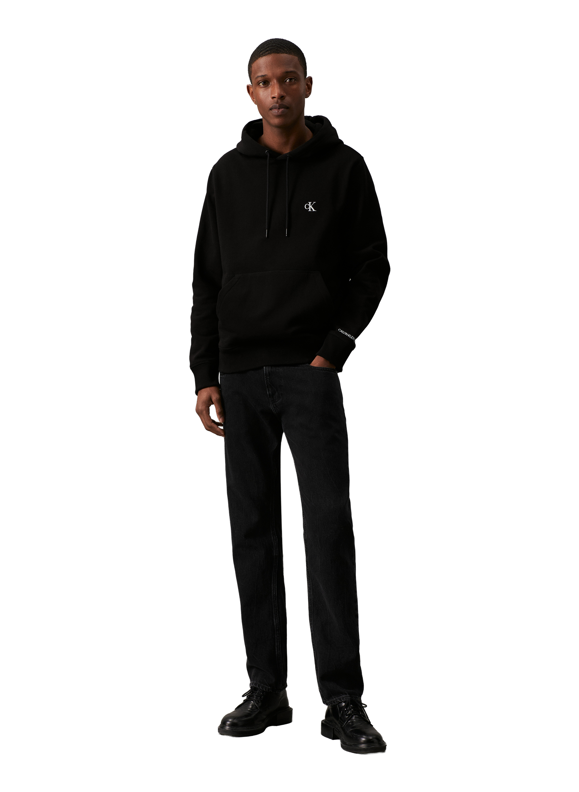 Hoodie à capuche CALVIN KLEIN Noir