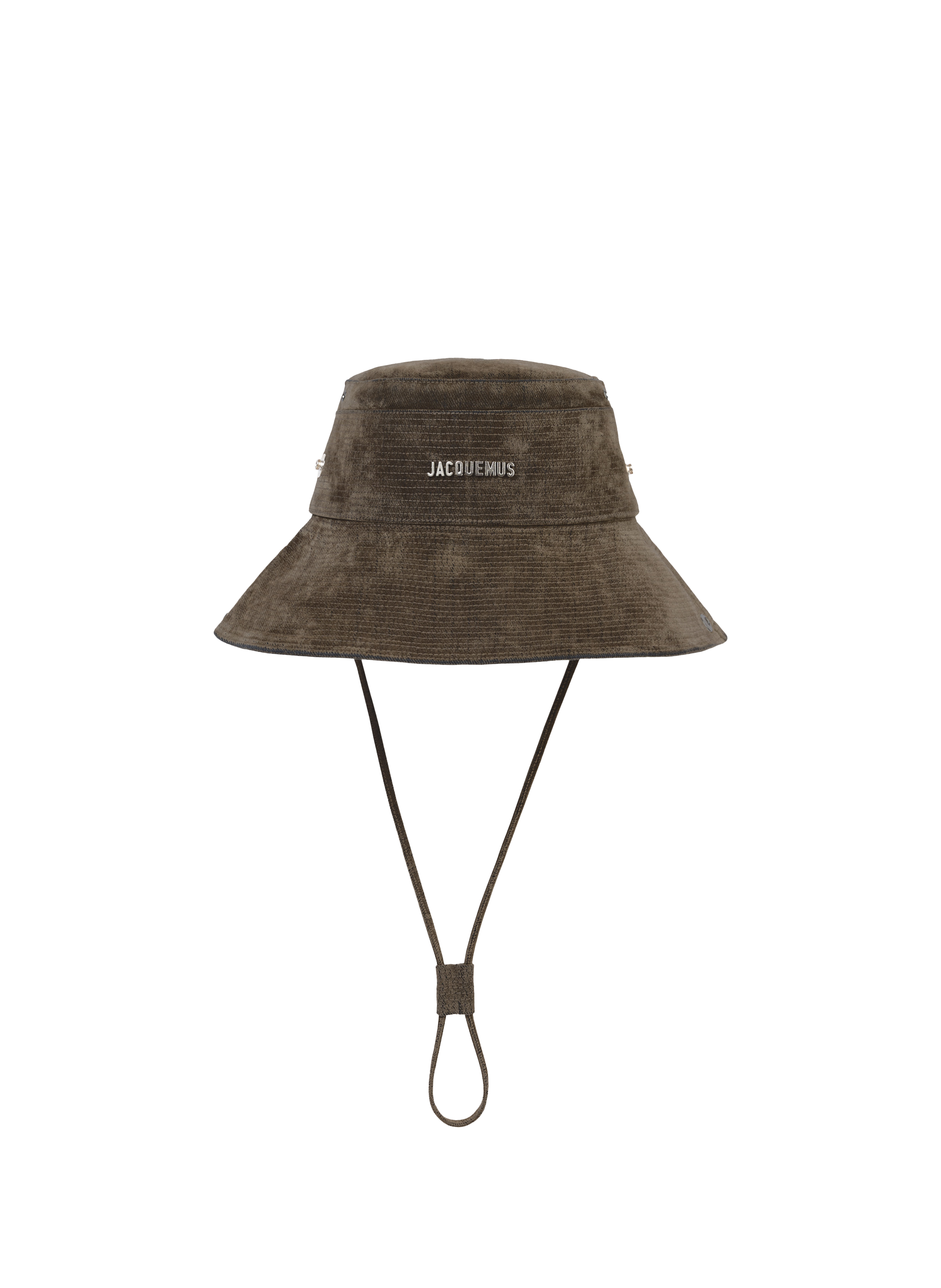 The Bob De-Nîmes cotton velvet JACQUEMUS Khaki