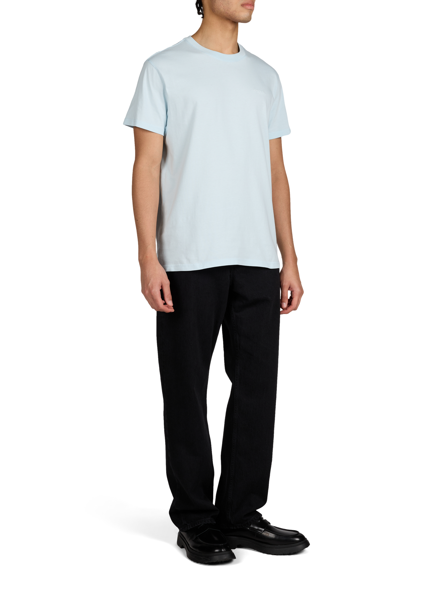 Bermuda denim en coton et cachemire mélangés SAMSOE SAMSOE Noir