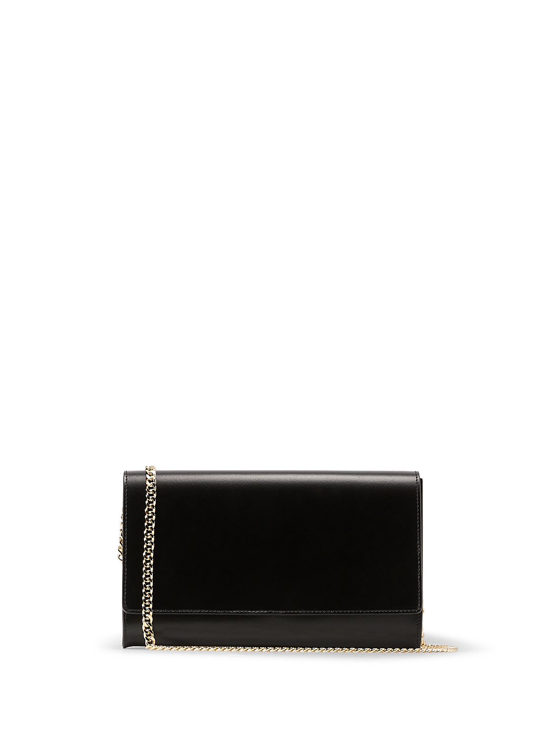 Pochette Hany avec chaîne en cuir SAISON 1865 Noir